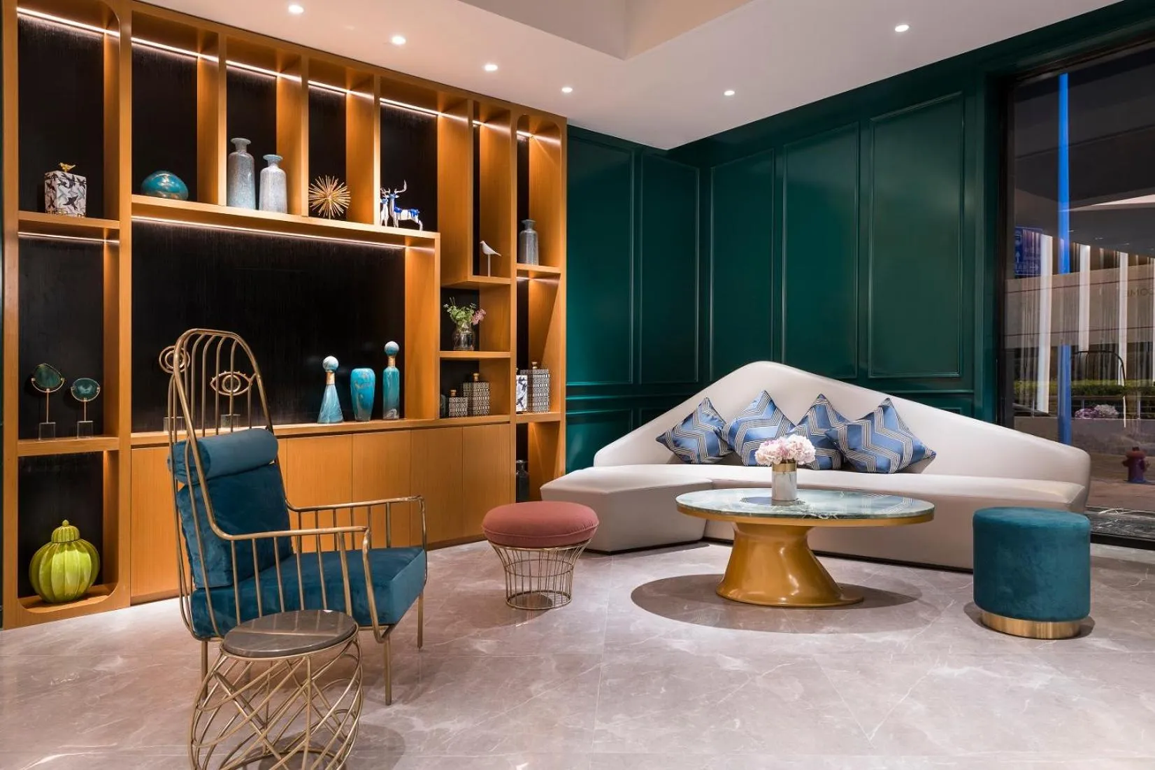 Decorative detail in Mercure Shanghai Yu Garden On the Bund - 5 mins taxi to Nanjing Road and Bund