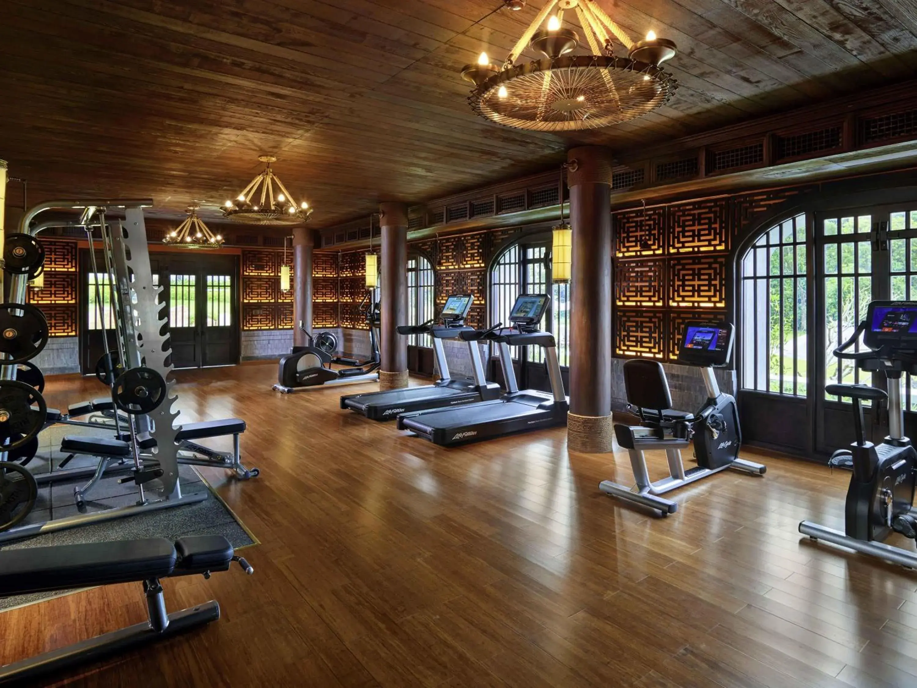 Fitness centre/facilities in Legacy Yen Tu - MGallery Fitness centre/facilities in Legacy Yen Tu - MGallery