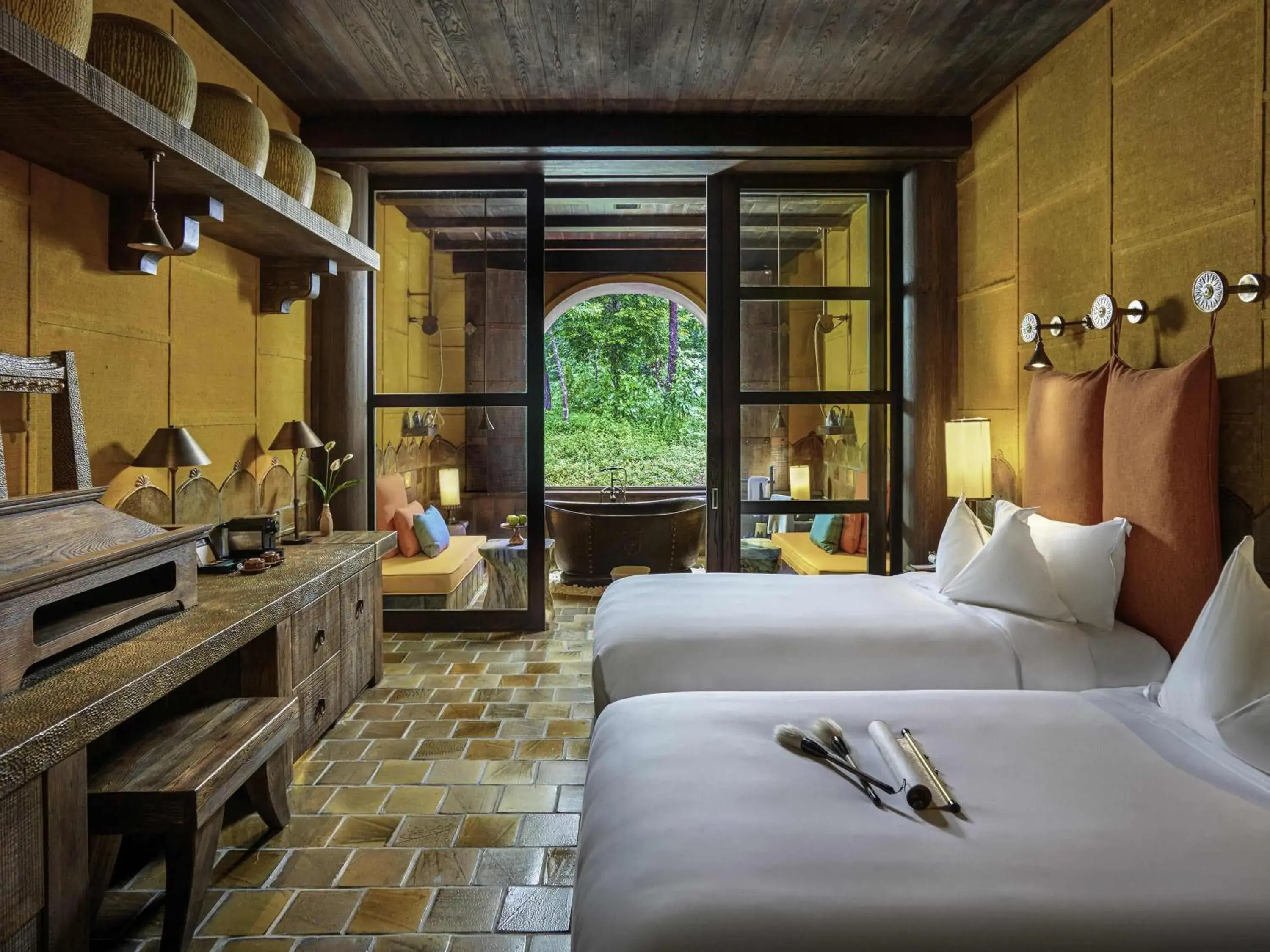 Bedroom, Bed in Legacy Yen Tu - MGallery Bedroom, Bed in Legacy Yen Tu - MGallery