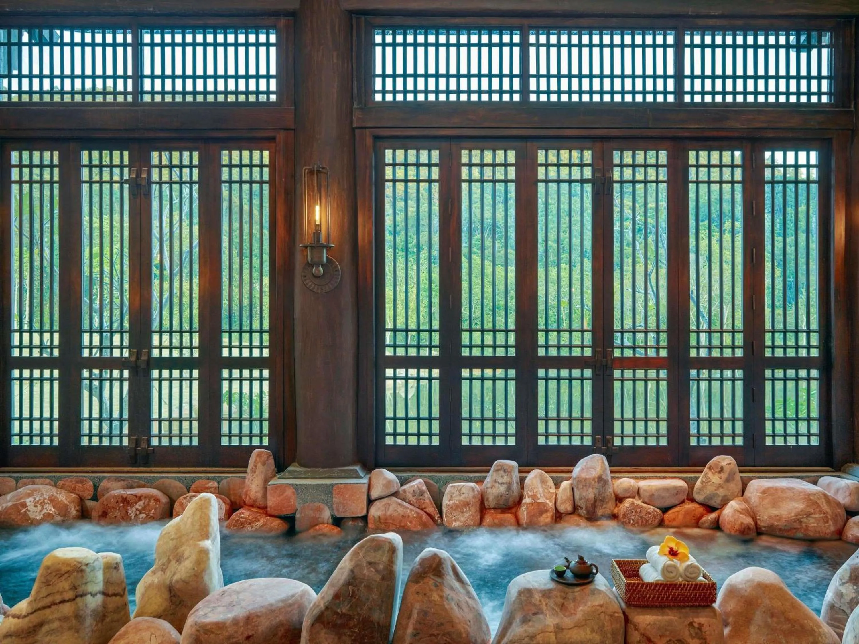 Spa and wellness centre/facilities in Legacy Yen Tu - MGallery