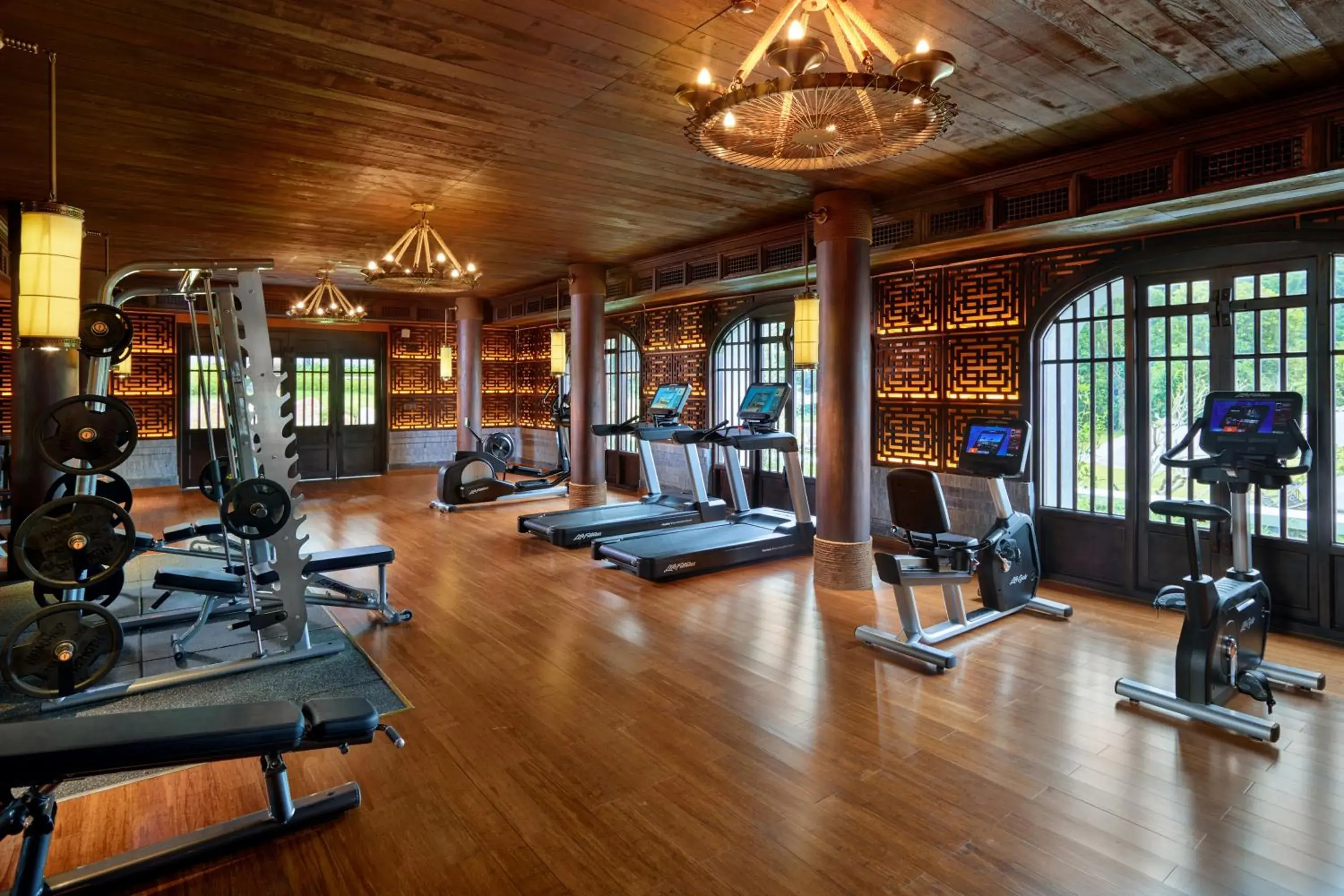 Fitness centre/facilities in Legacy Yen Tu - MGallery Fitness centre/facilities in Legacy Yen Tu - MGallery