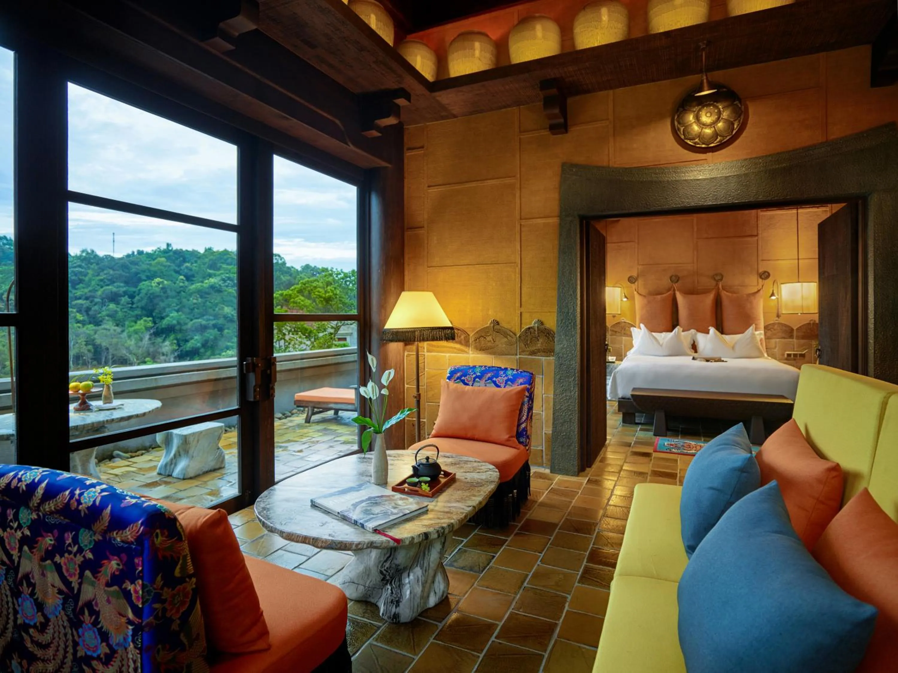 Living room, Bed in Legacy Yen Tu - MGallery