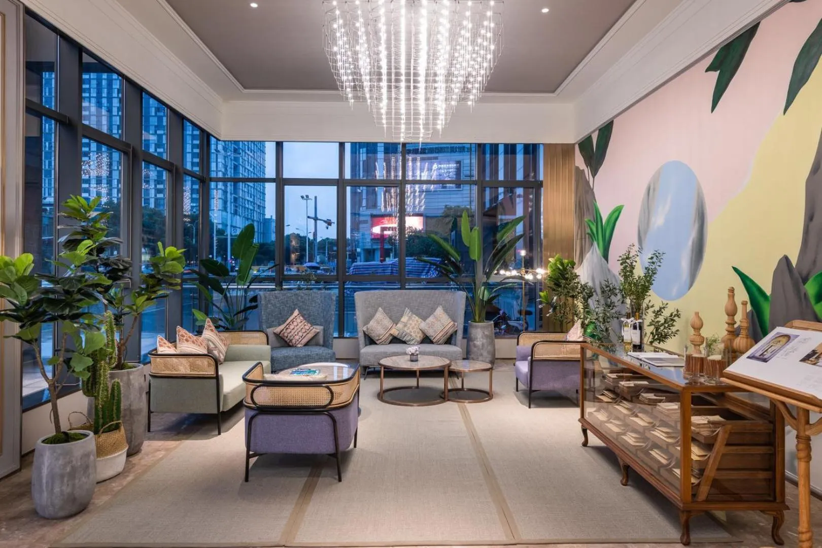 Lobby or reception, Lobby/Reception in Mercure Suzhou Jinji Lake