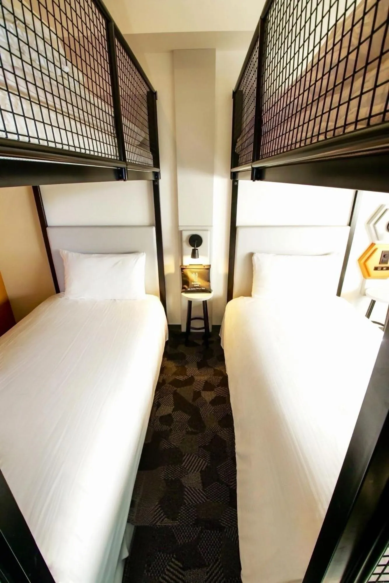 Bed in ibis Styles Tokyo Bay