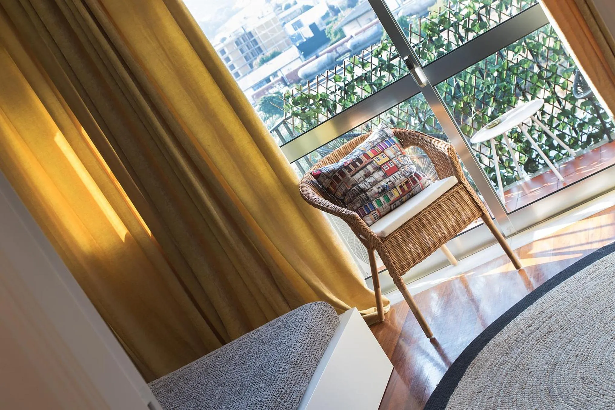 Bedroom in The Rooftop Suites