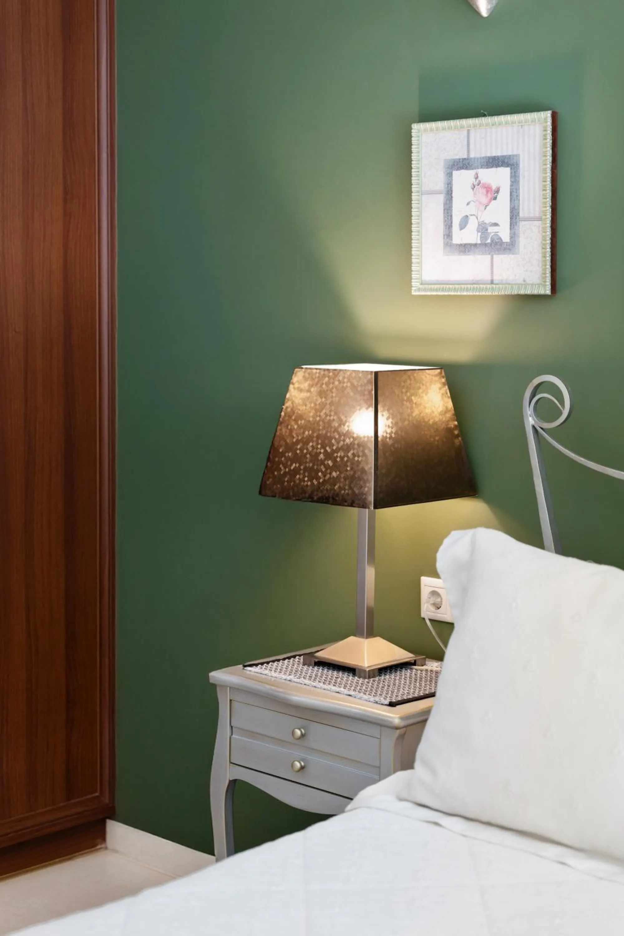 Bed in Aerinon Guesthouse