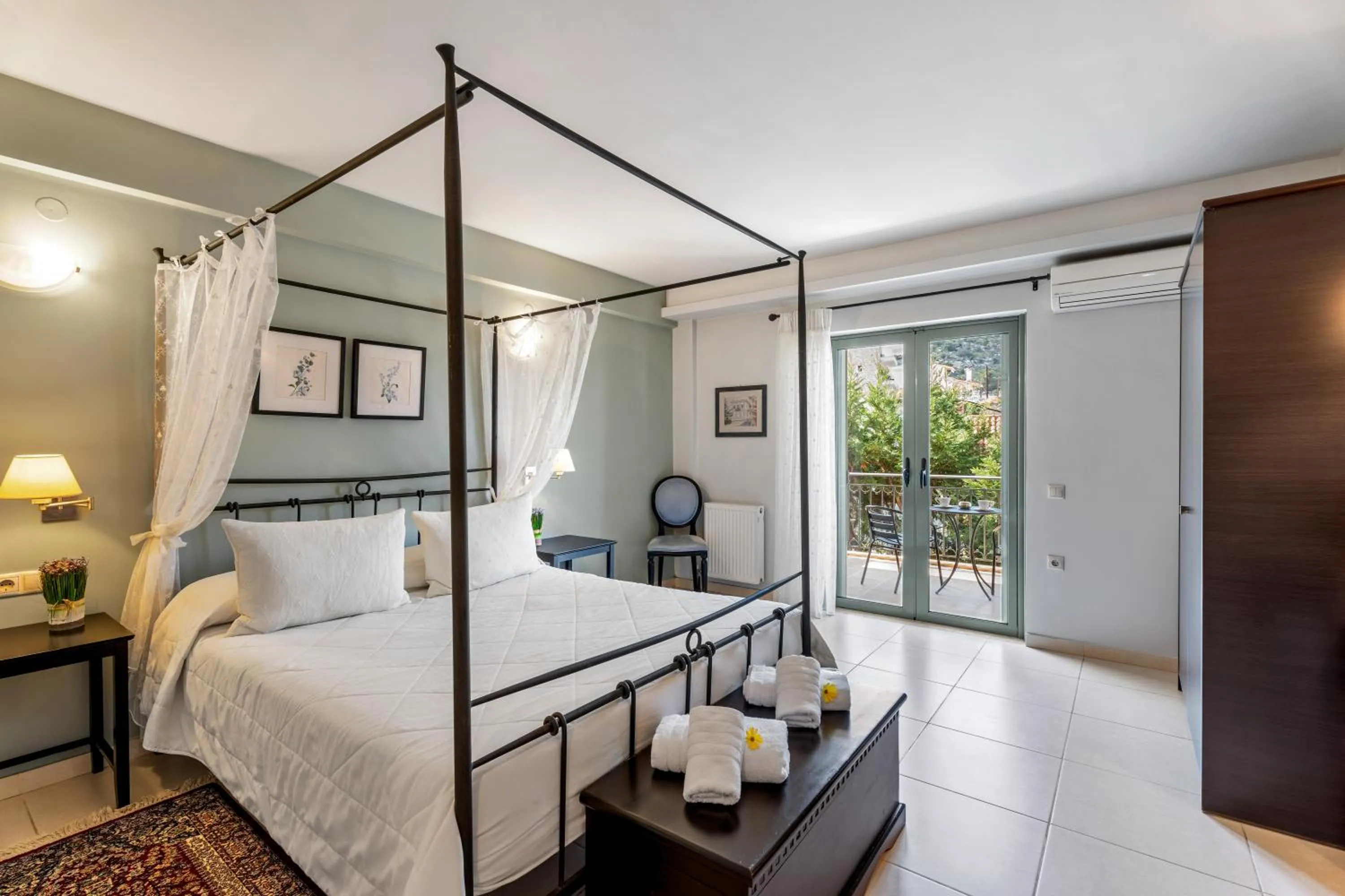 Bed in Aerinon Guesthouse