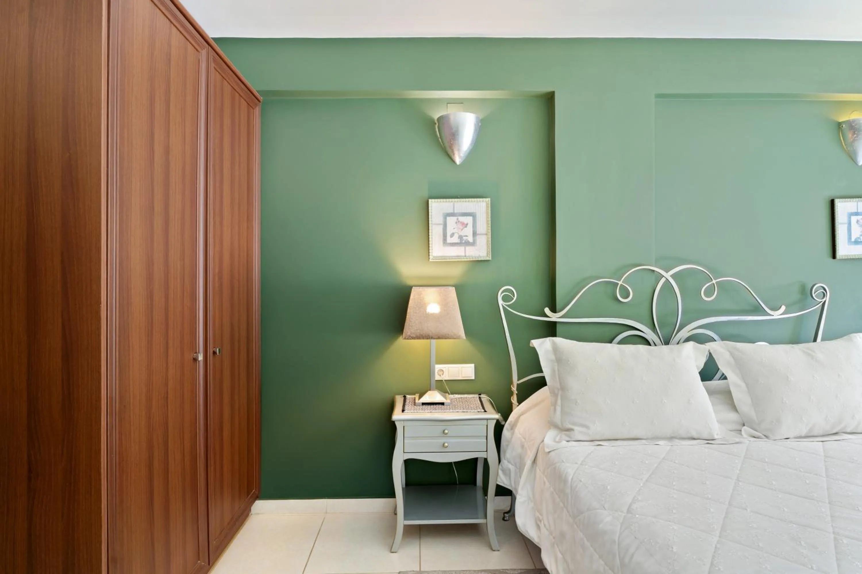 Bed in Aerinon Guesthouse