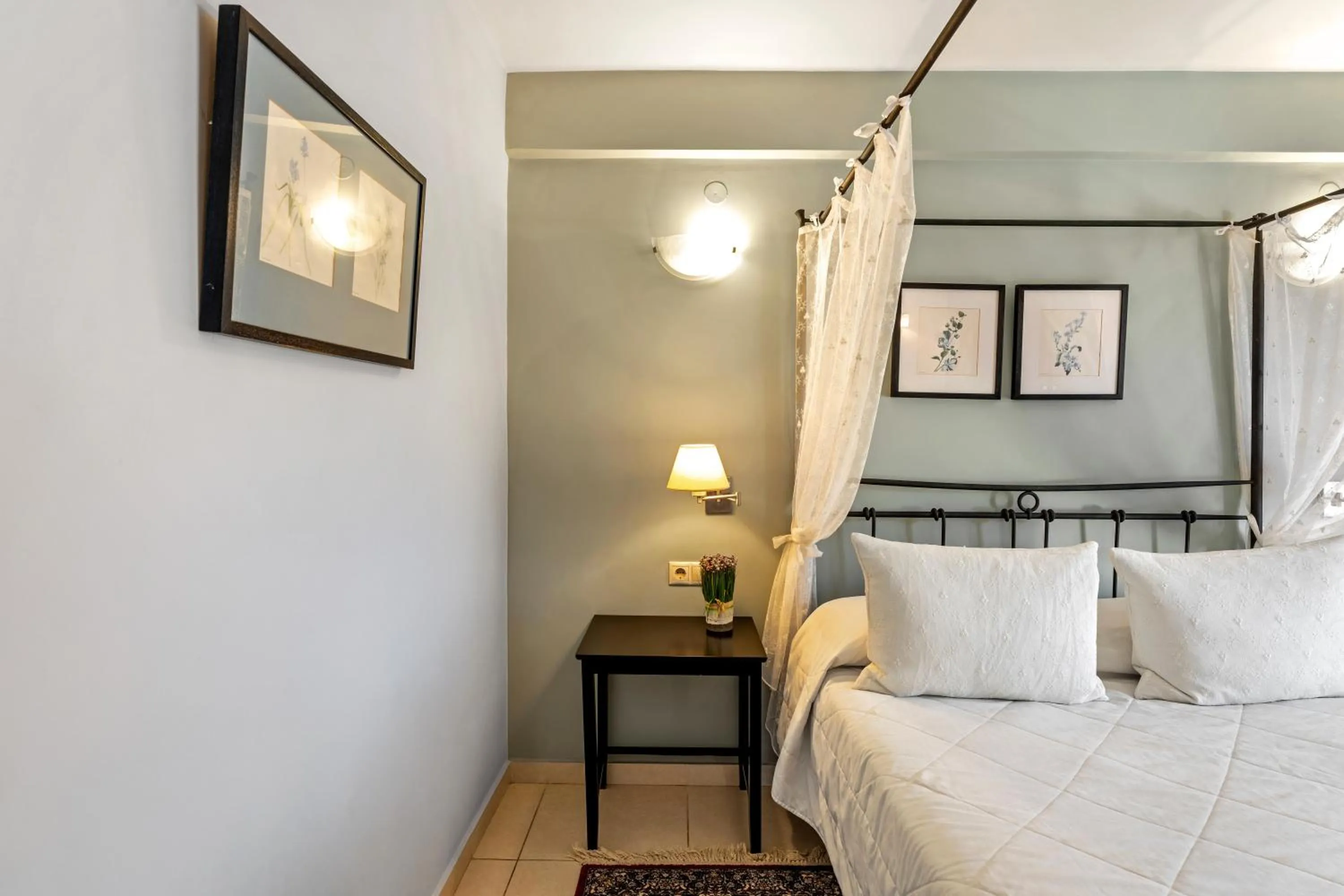 Bed in Aerinon Guesthouse