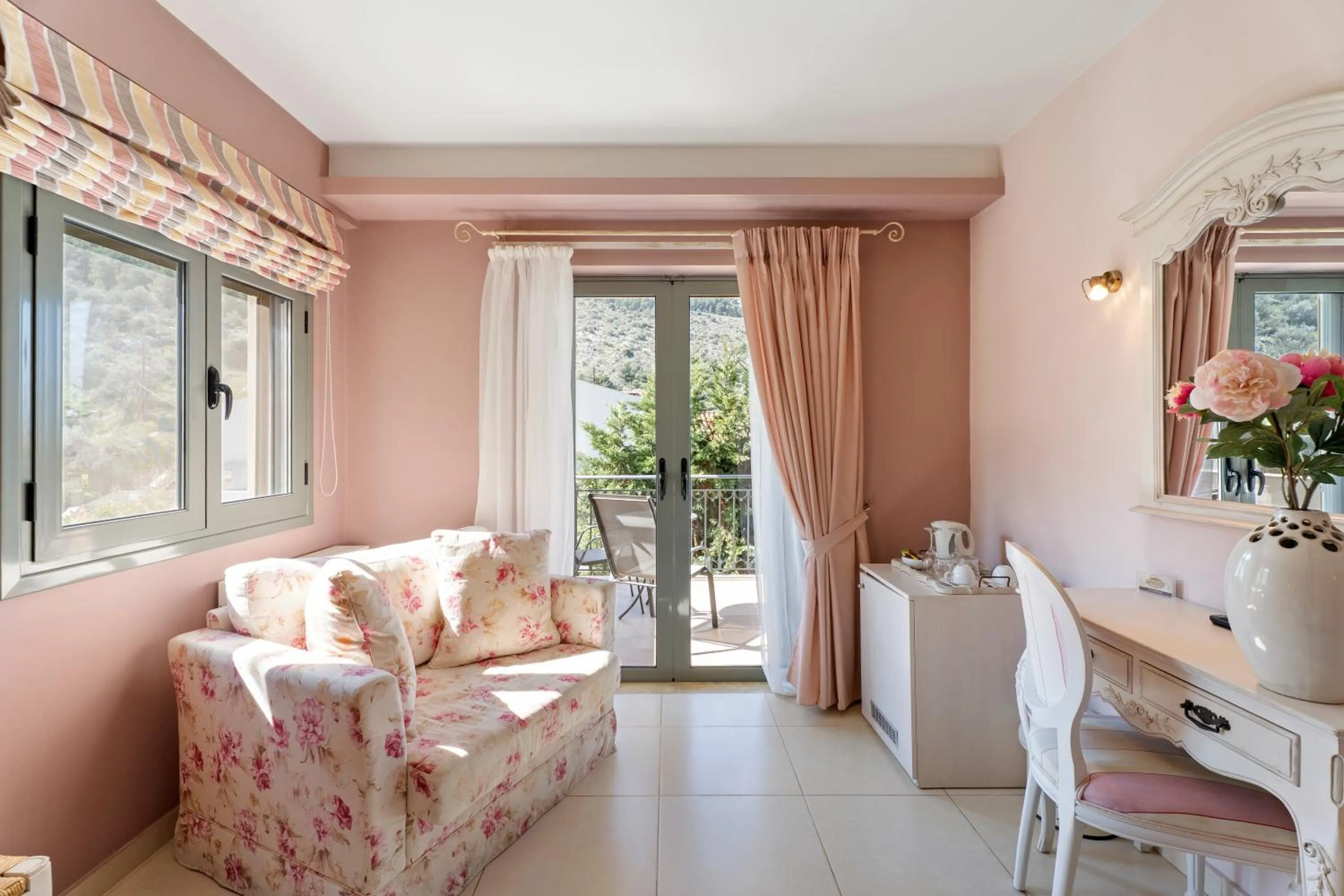 Seating area in Aerinon Guesthouse