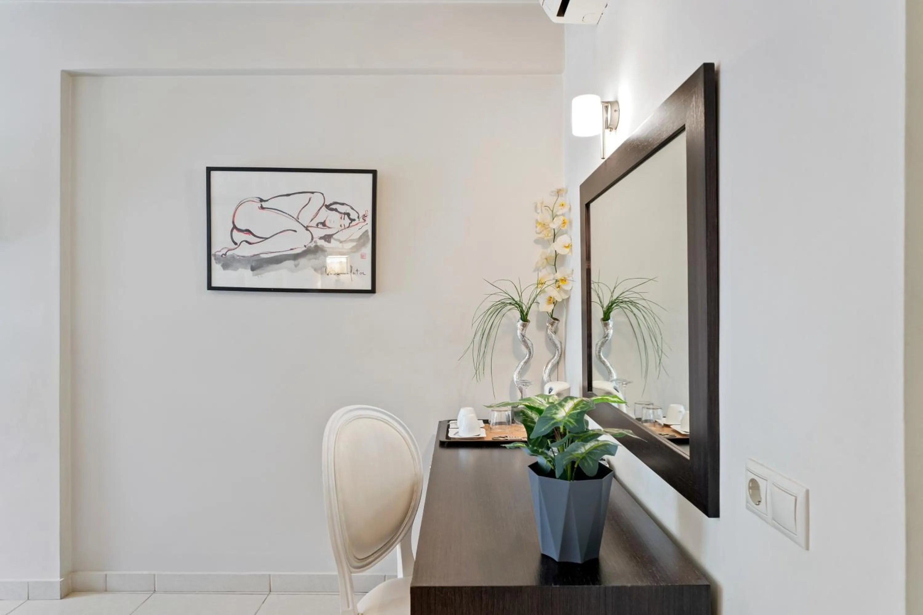 Decorative detail in Aerinon Guesthouse