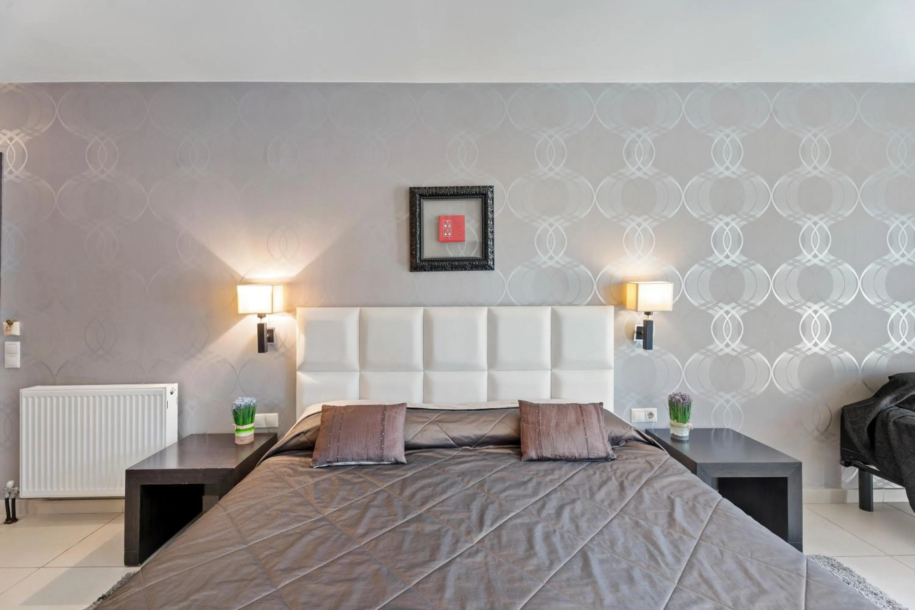 Bed in Aerinon Guesthouse