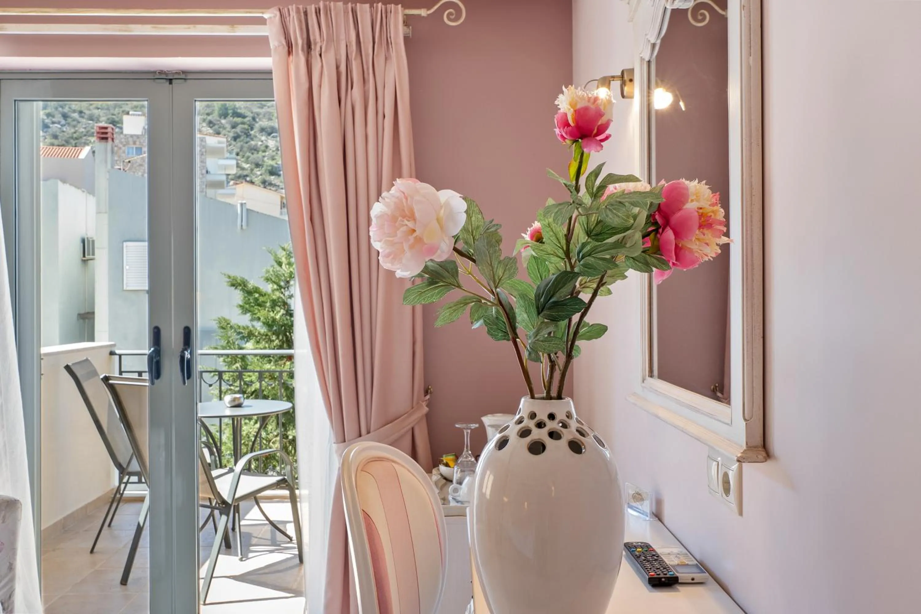 Seating area in Aerinon Guesthouse
