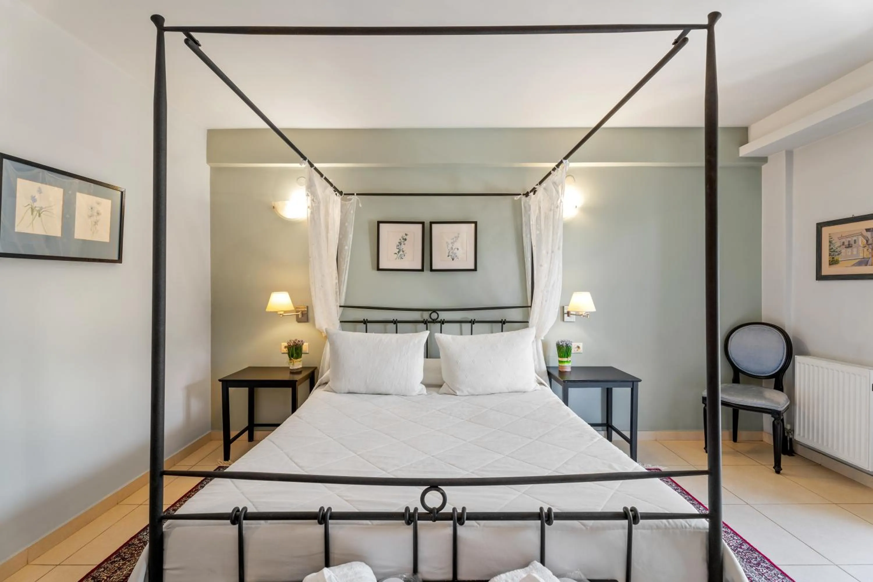 Bed in Aerinon Guesthouse