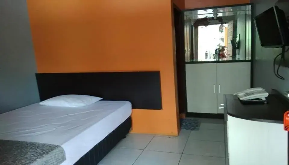 Bed in Mandalawangi Hotel Syariah Bed in Mandalawangi Hotel Syariah