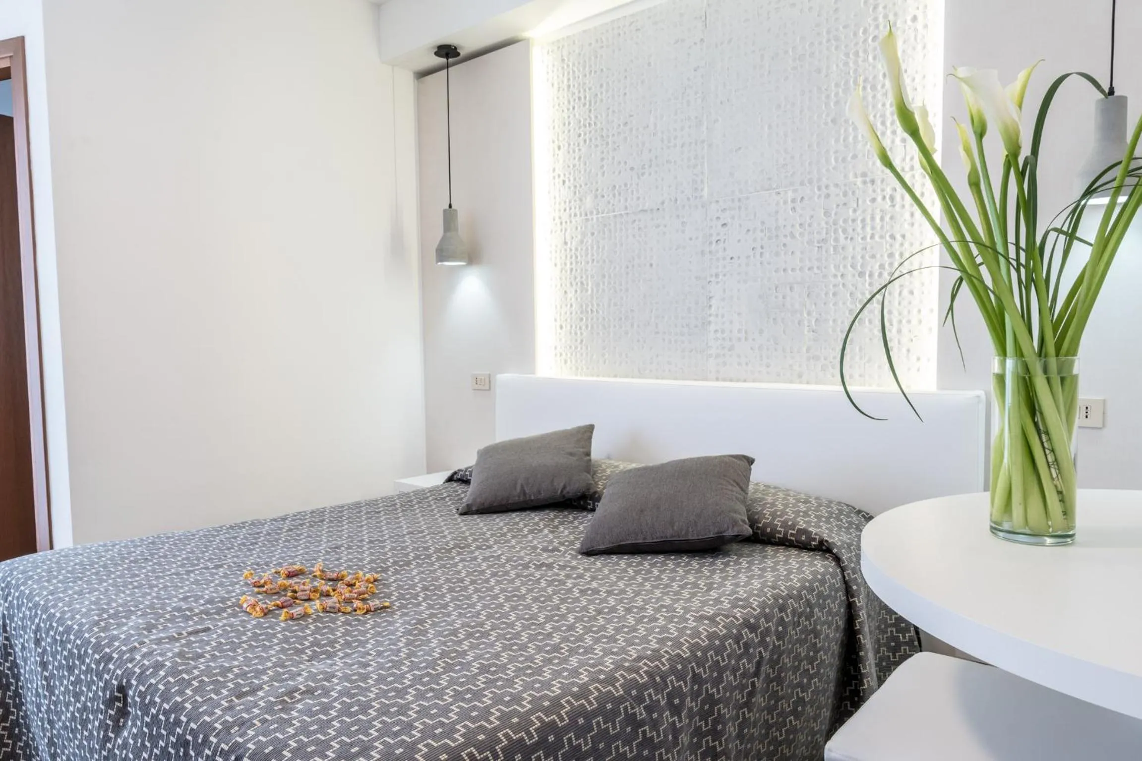 Bedroom, Bed in Hotel Nettuno