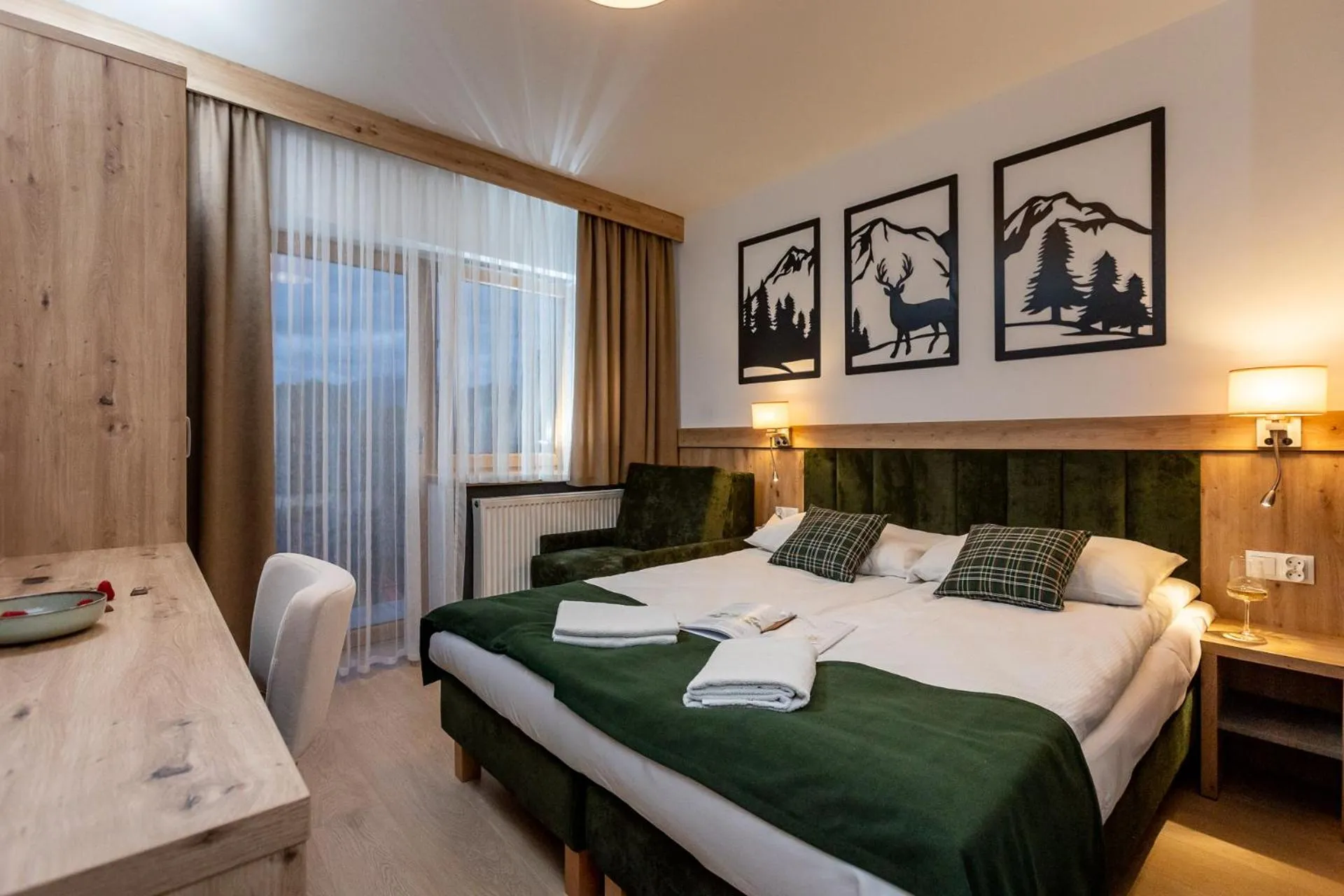 Bed in Willa Bystry Potok