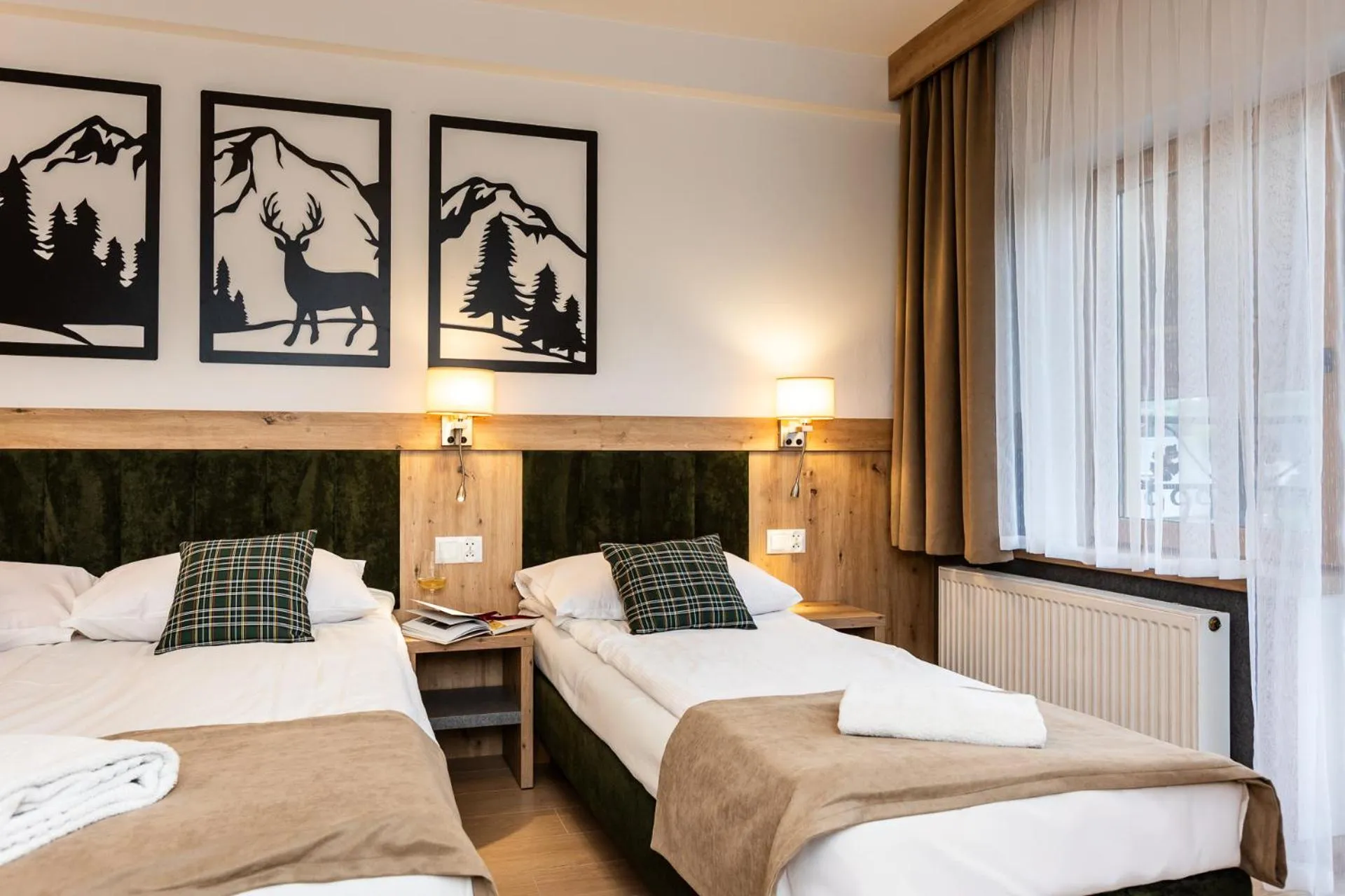 Bed in Willa Bystry Potok