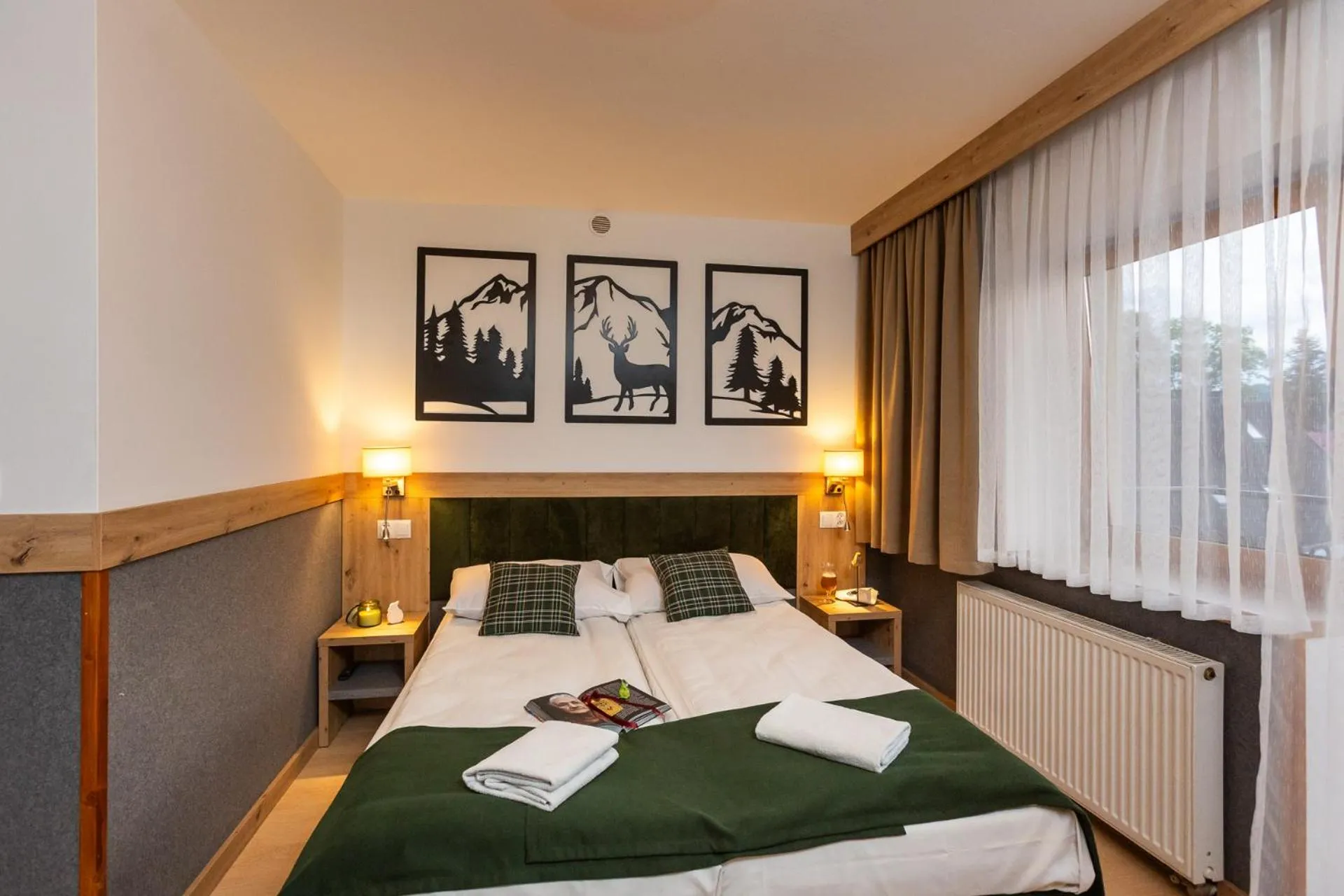 Bed in Willa Bystry Potok