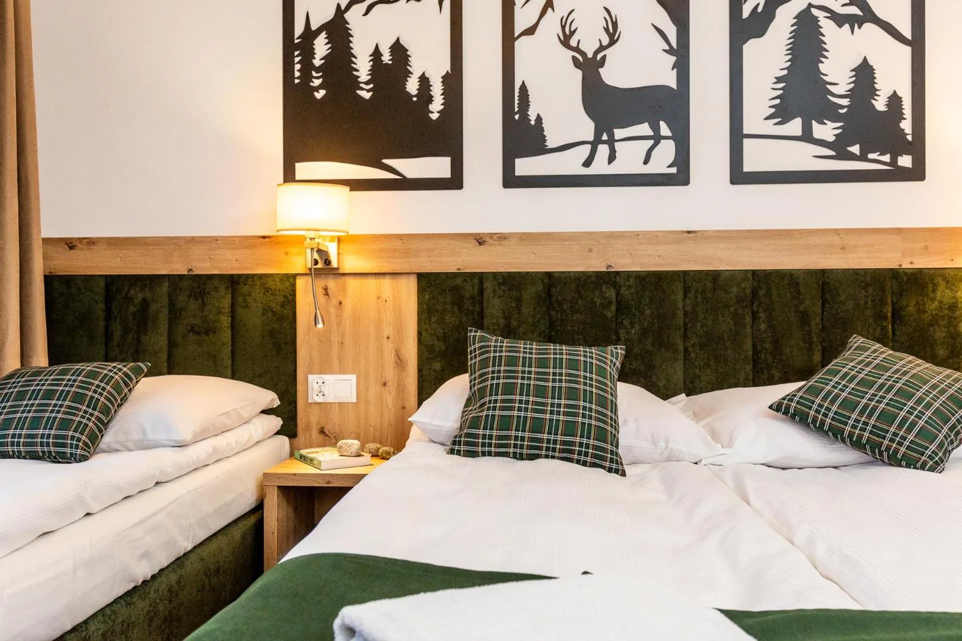 Bed in Willa Bystry Potok