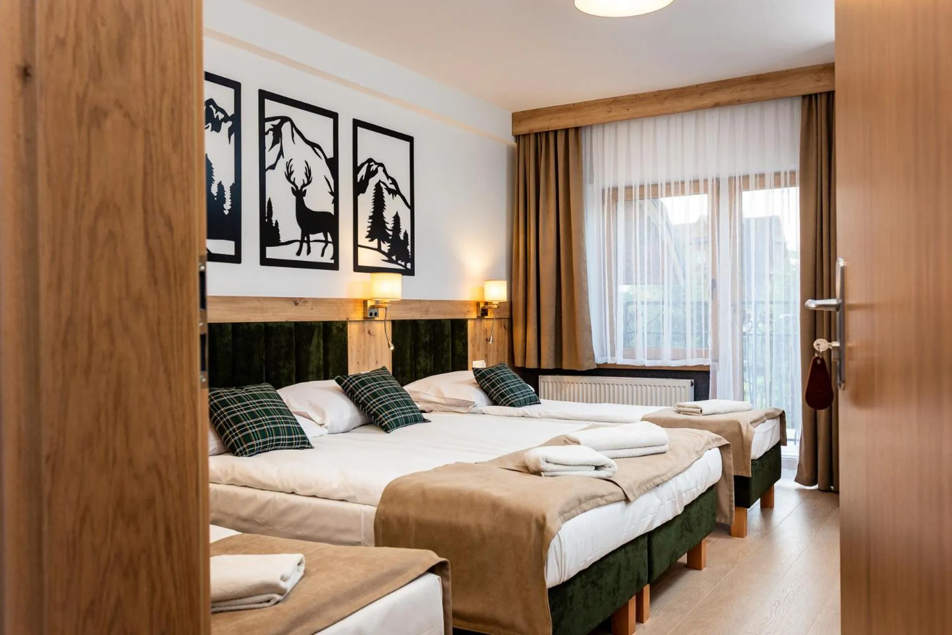 Bed in Willa Bystry Potok