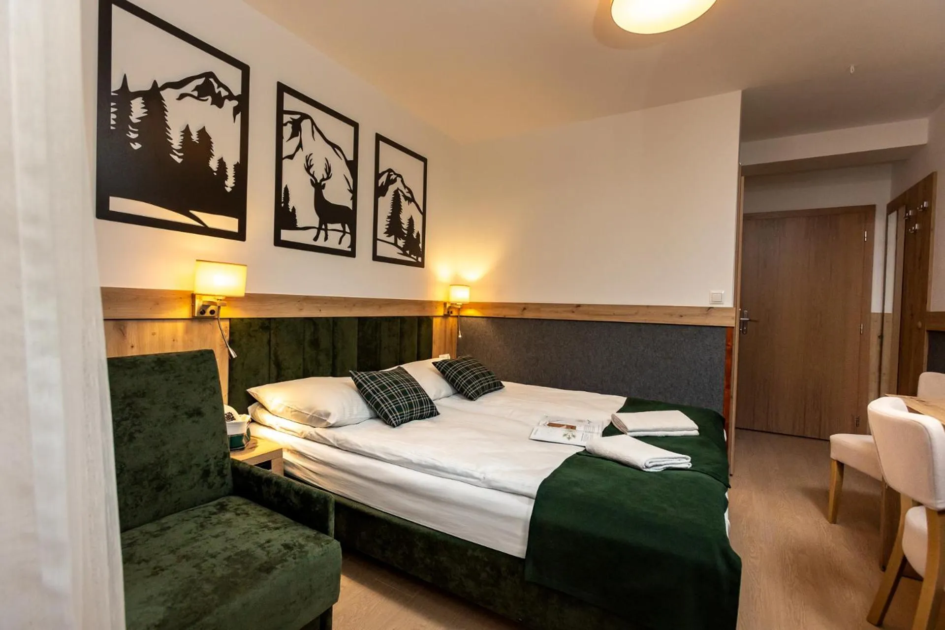 Bed in Willa Bystry Potok