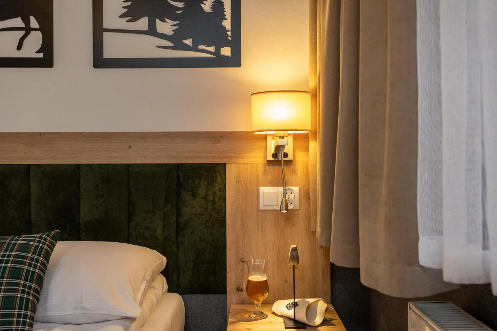 Bed in Willa Bystry Potok