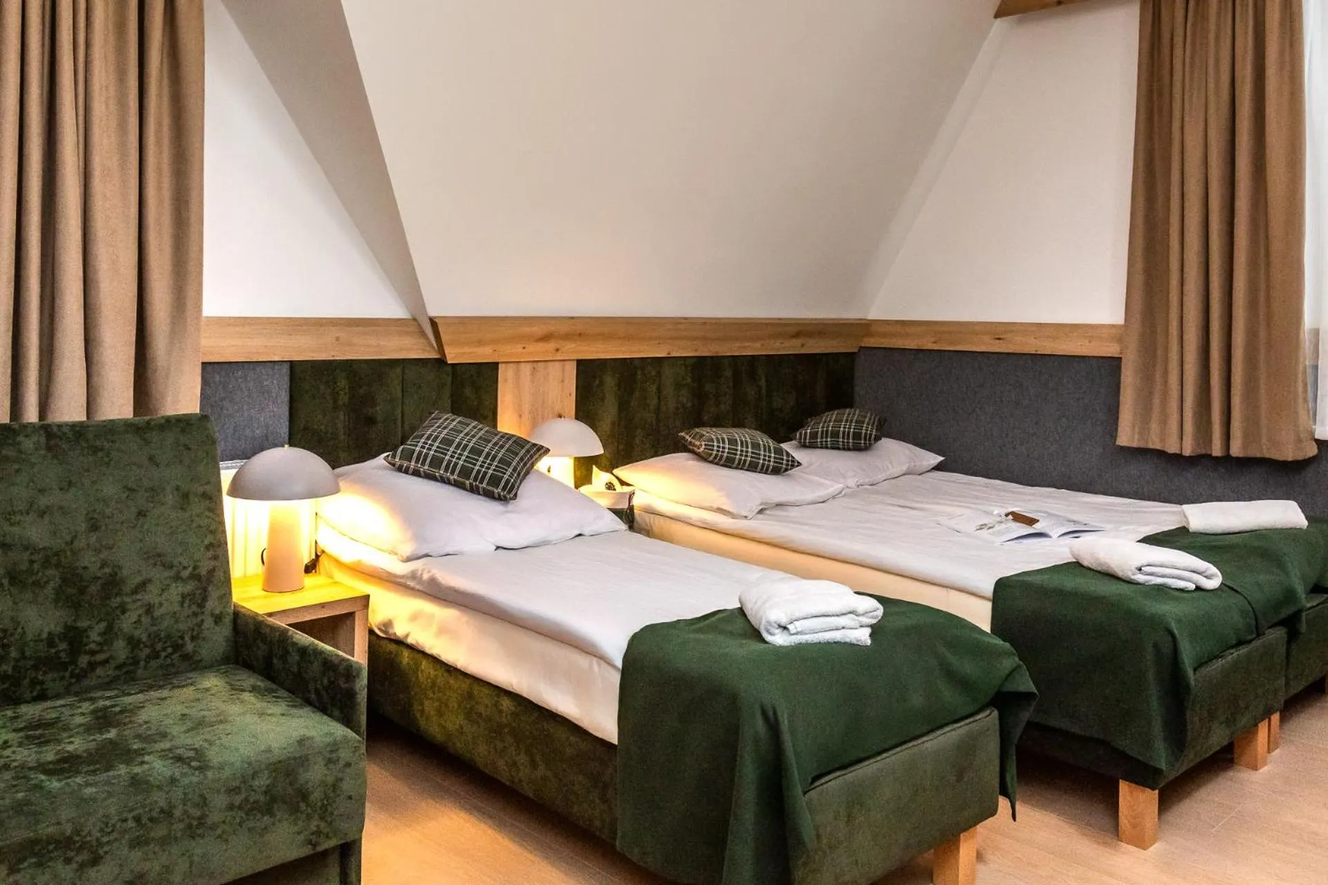 Bed in Willa Bystry Potok