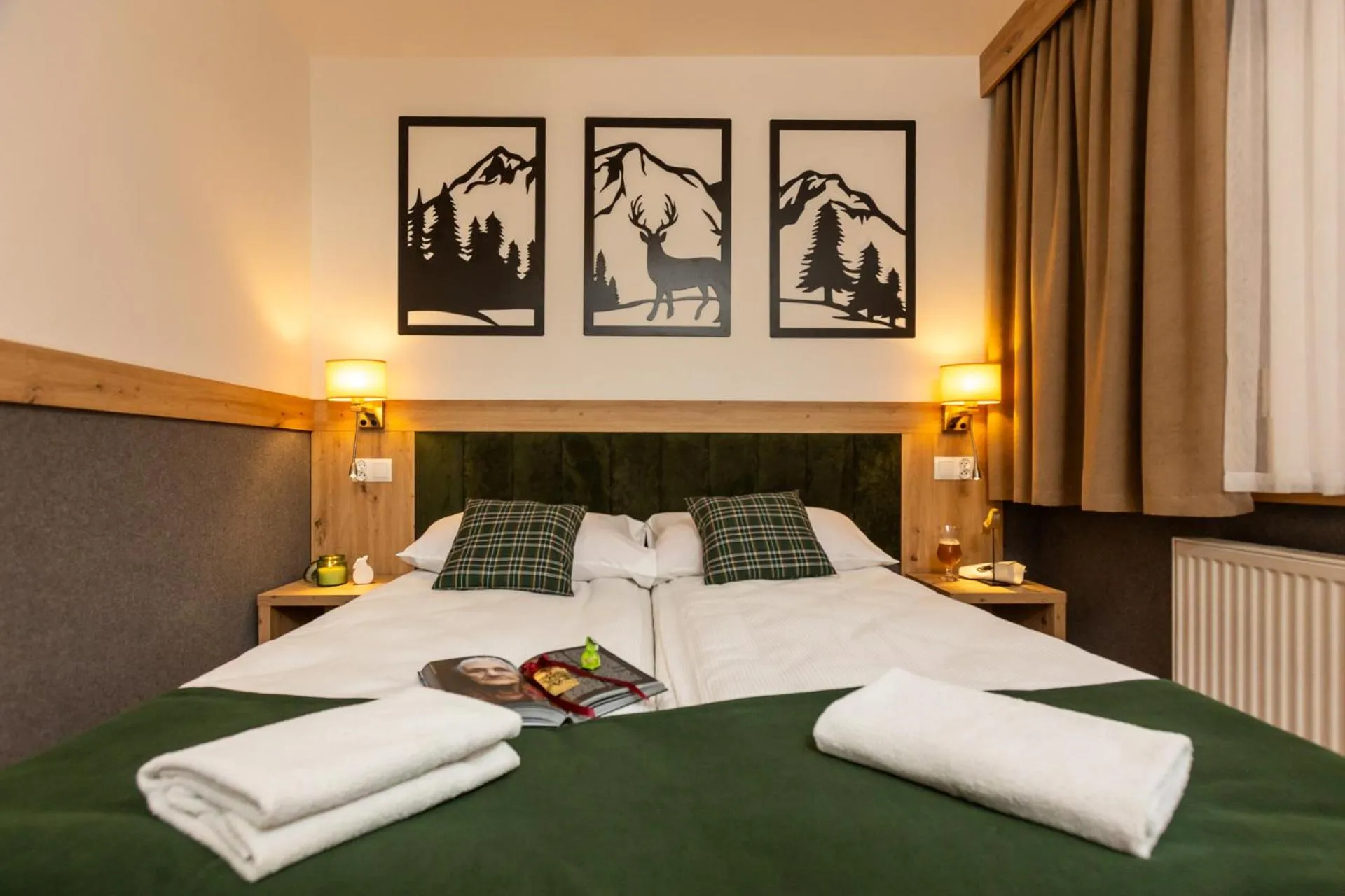 Bed in Willa Bystry Potok