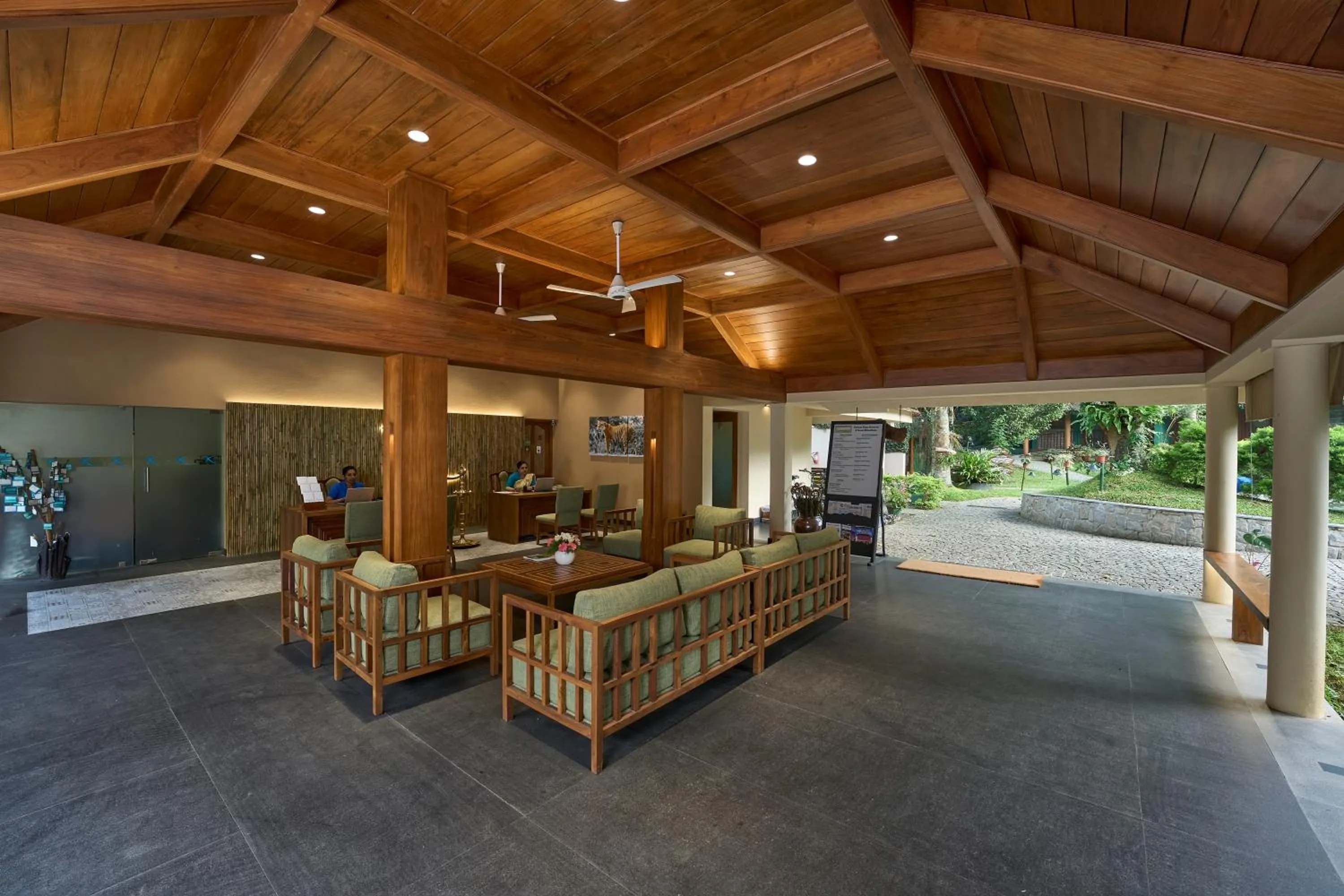 Lobby or reception, Bed in Cardamom County by Xandari