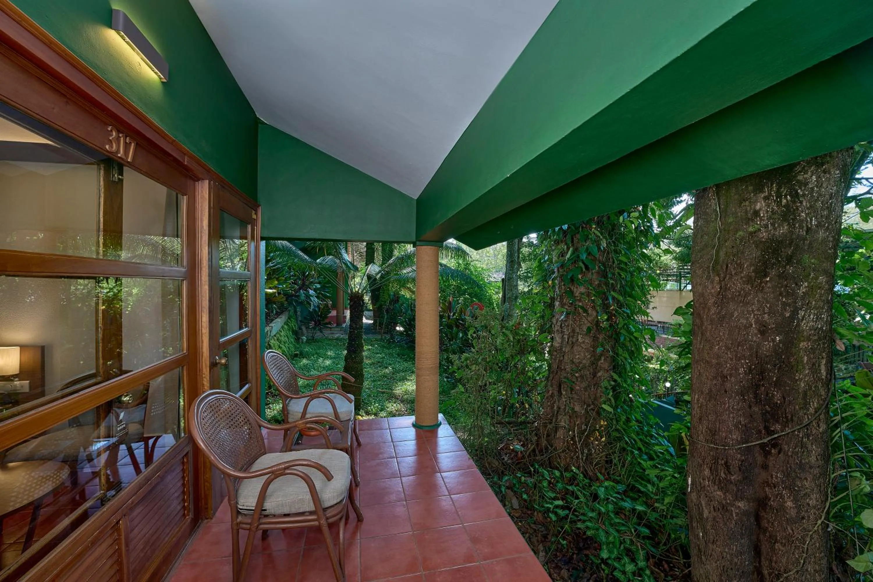 Balcony/Terrace in Cardamom County by Xandari