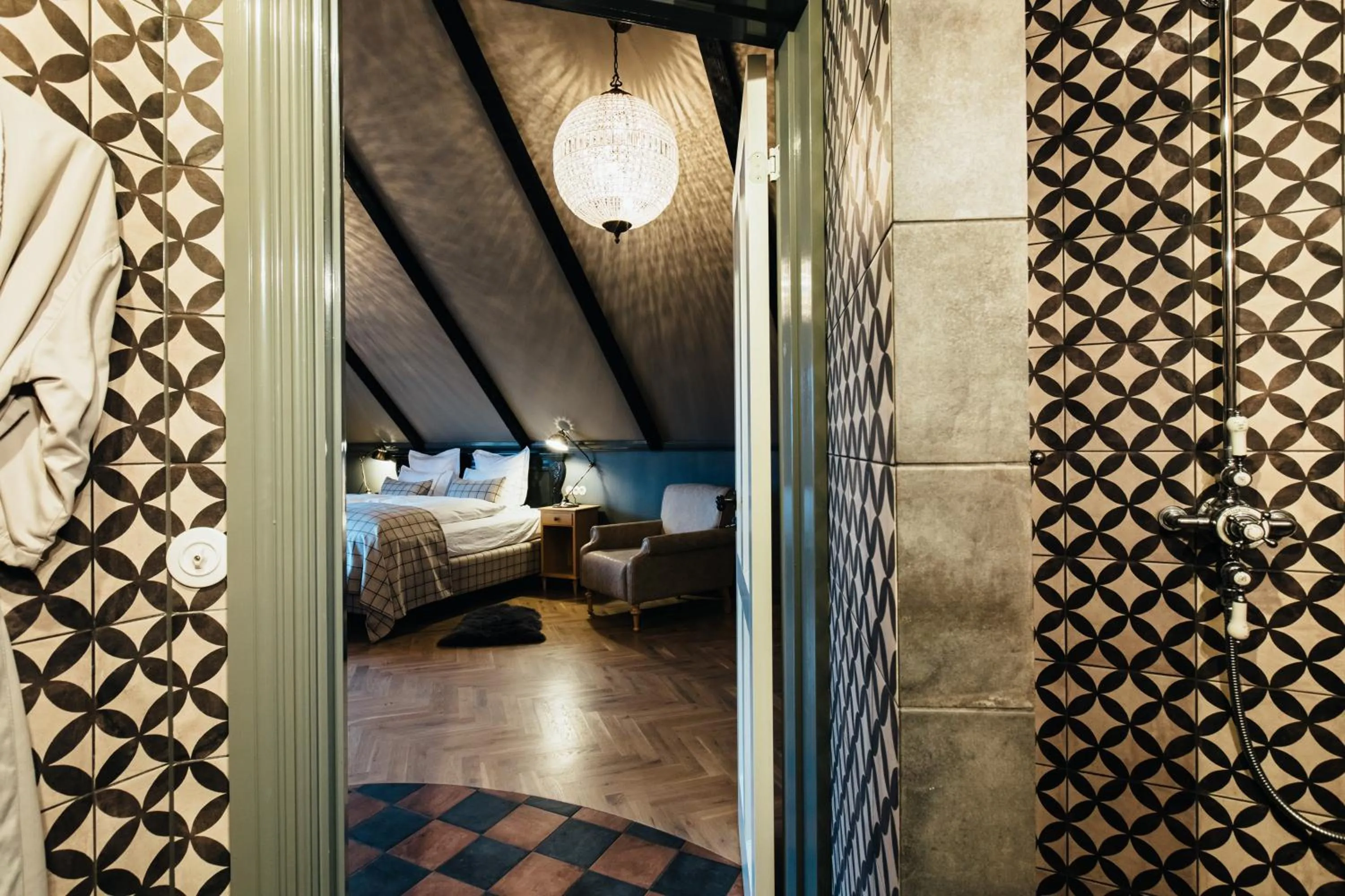 Bedroom in Skálakot Manor Hotel