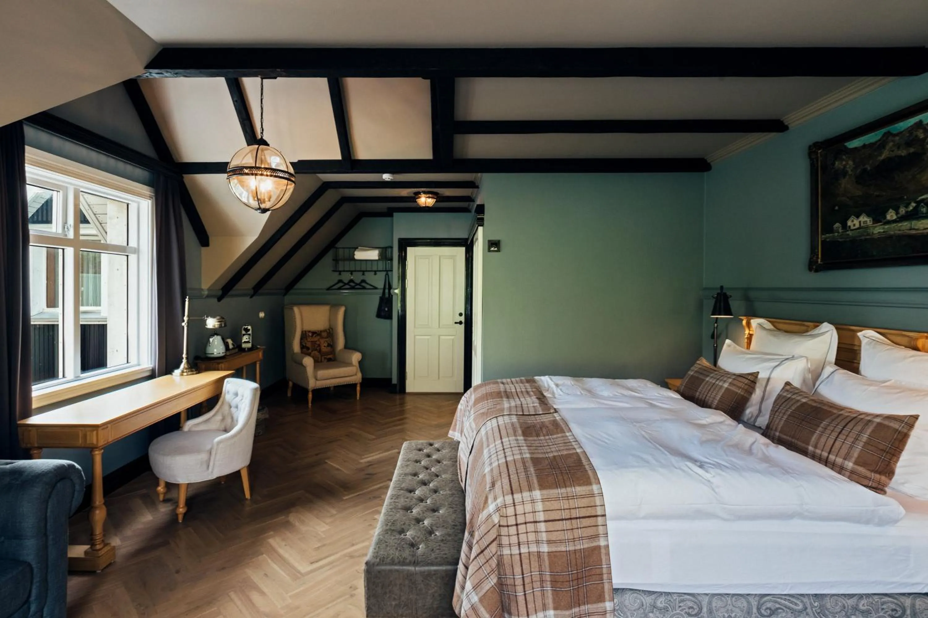 Bedroom, Bed in Skálakot Manor Hotel