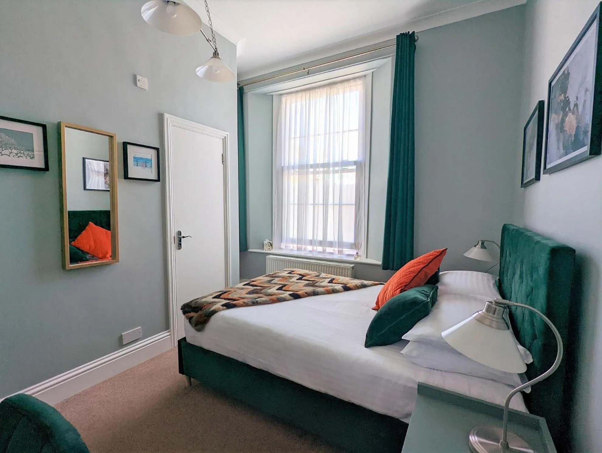 Bedroom, Bed in Villa Marina