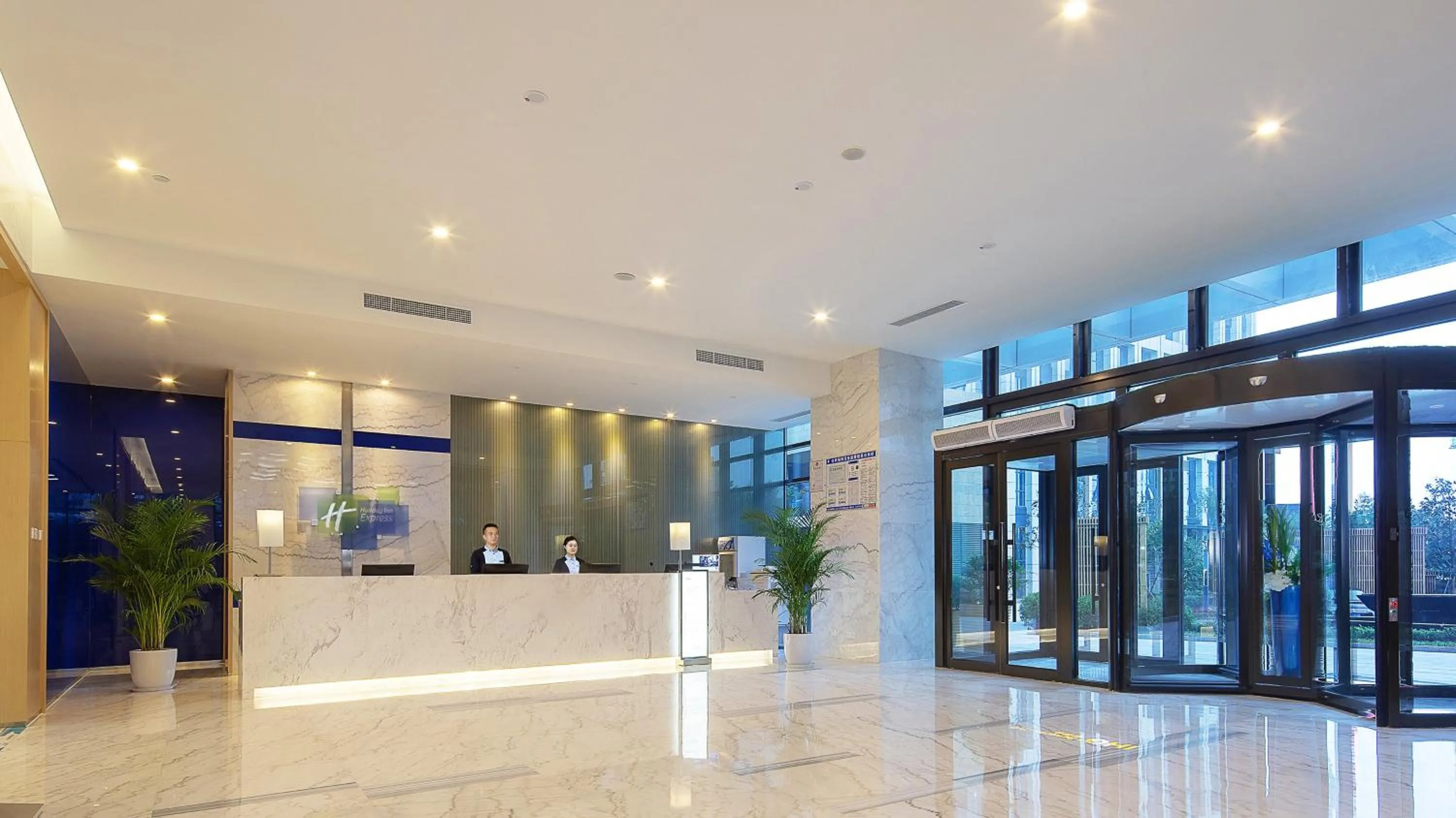 Property building in Holiday Inn Express - Qingdao West Coast by IHG