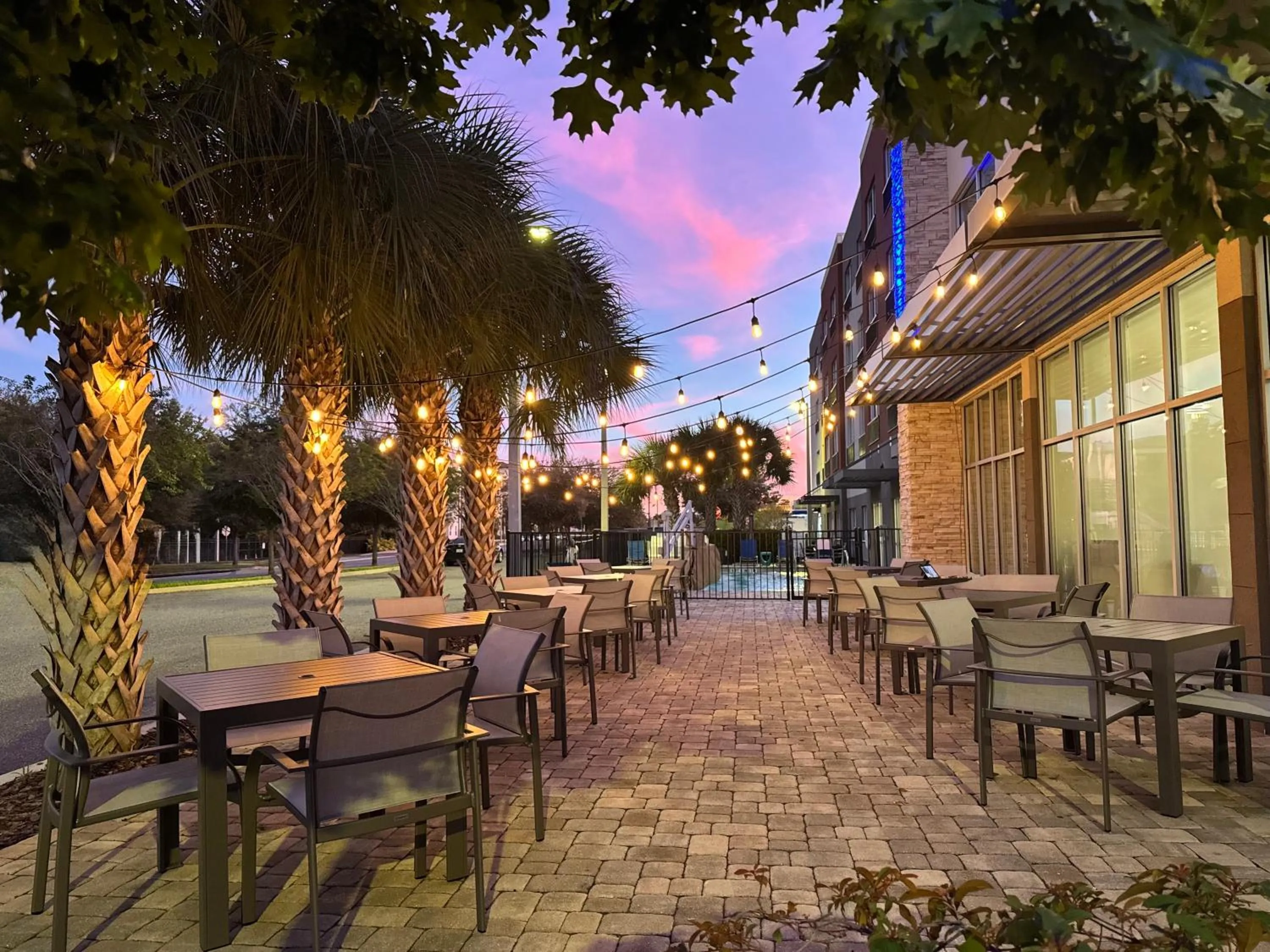 Patio in Holiday Inn Express & Suites - Orlando - Southeast by IHG