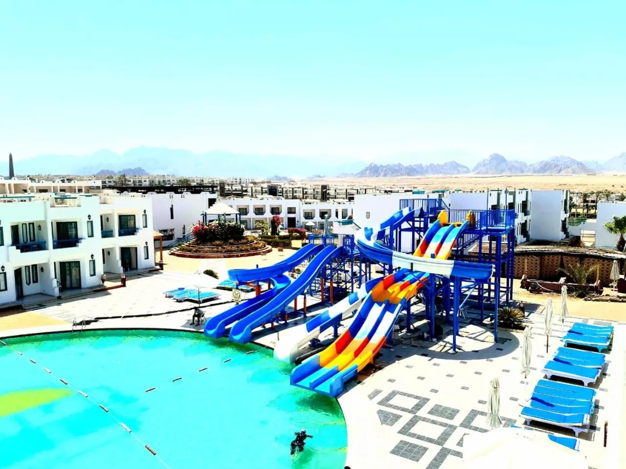 Aqua park in Sharm Holiday Resort