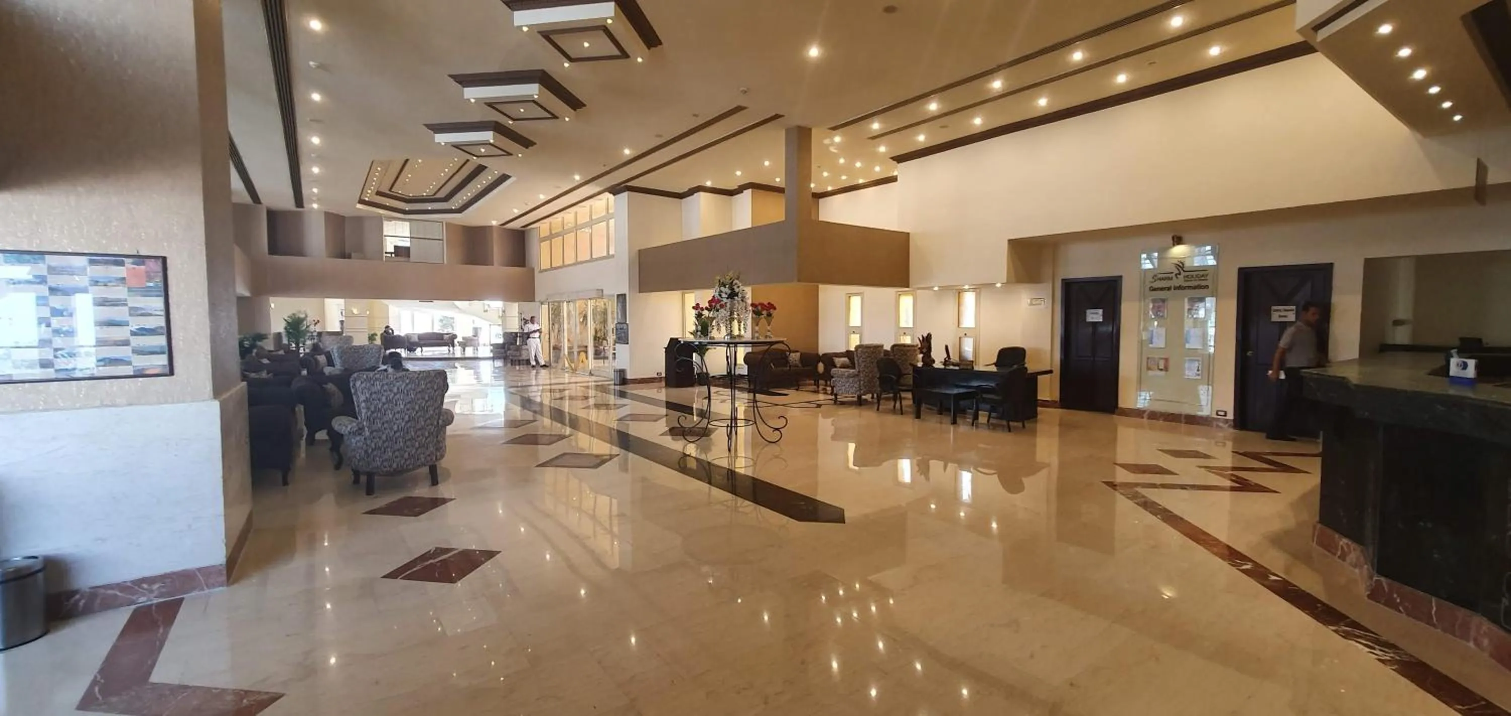 Lobby or reception in Sharm Holiday Resort