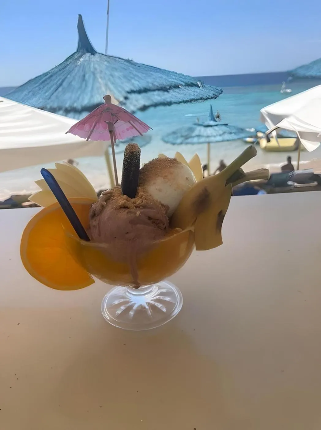 Beach in Sharm Holiday Resort