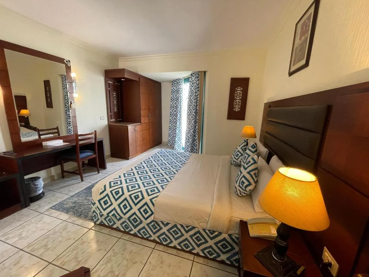 Bed in Sharm Holiday Resort