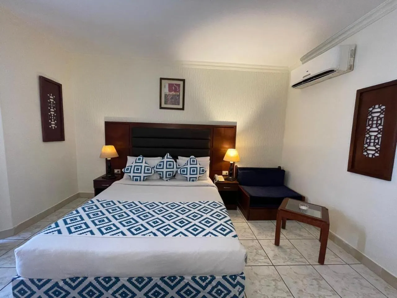 Bed in Sharm Holiday Resort