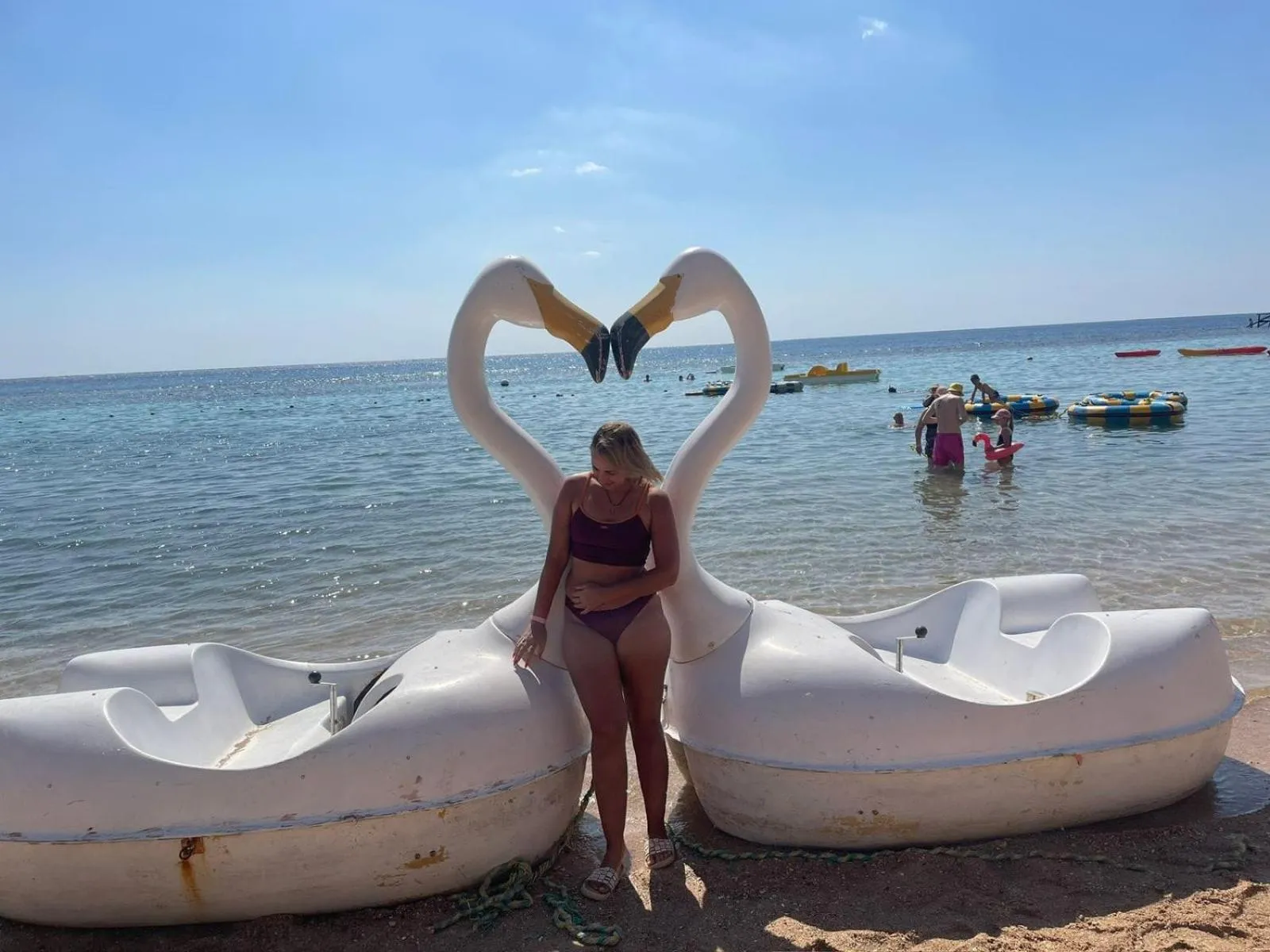 Beach in Sharm Holiday Resort