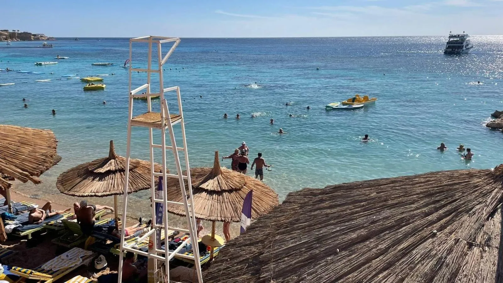 Beach in Sharm Holiday Resort