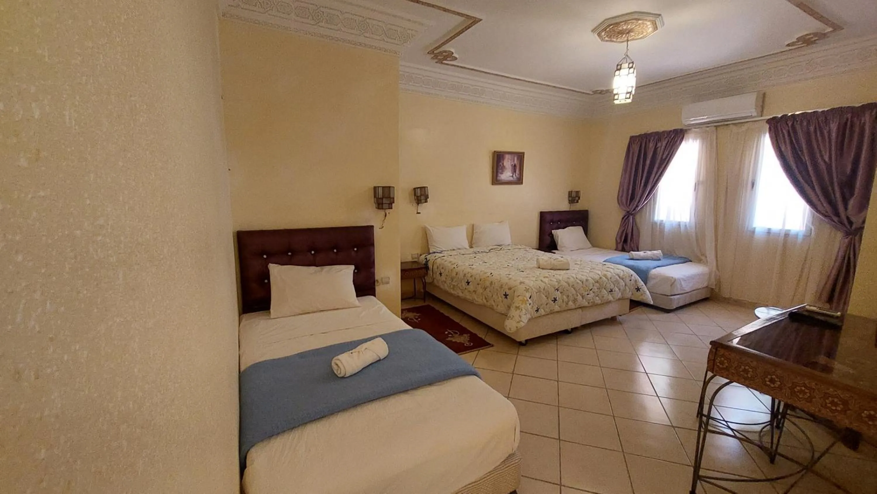 Bedroom, Bed in Kasbat Aferdou