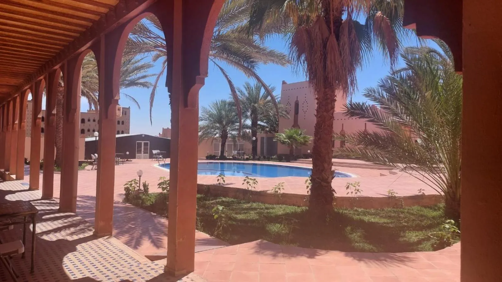 Swimming pool in Kasbat Aferdou