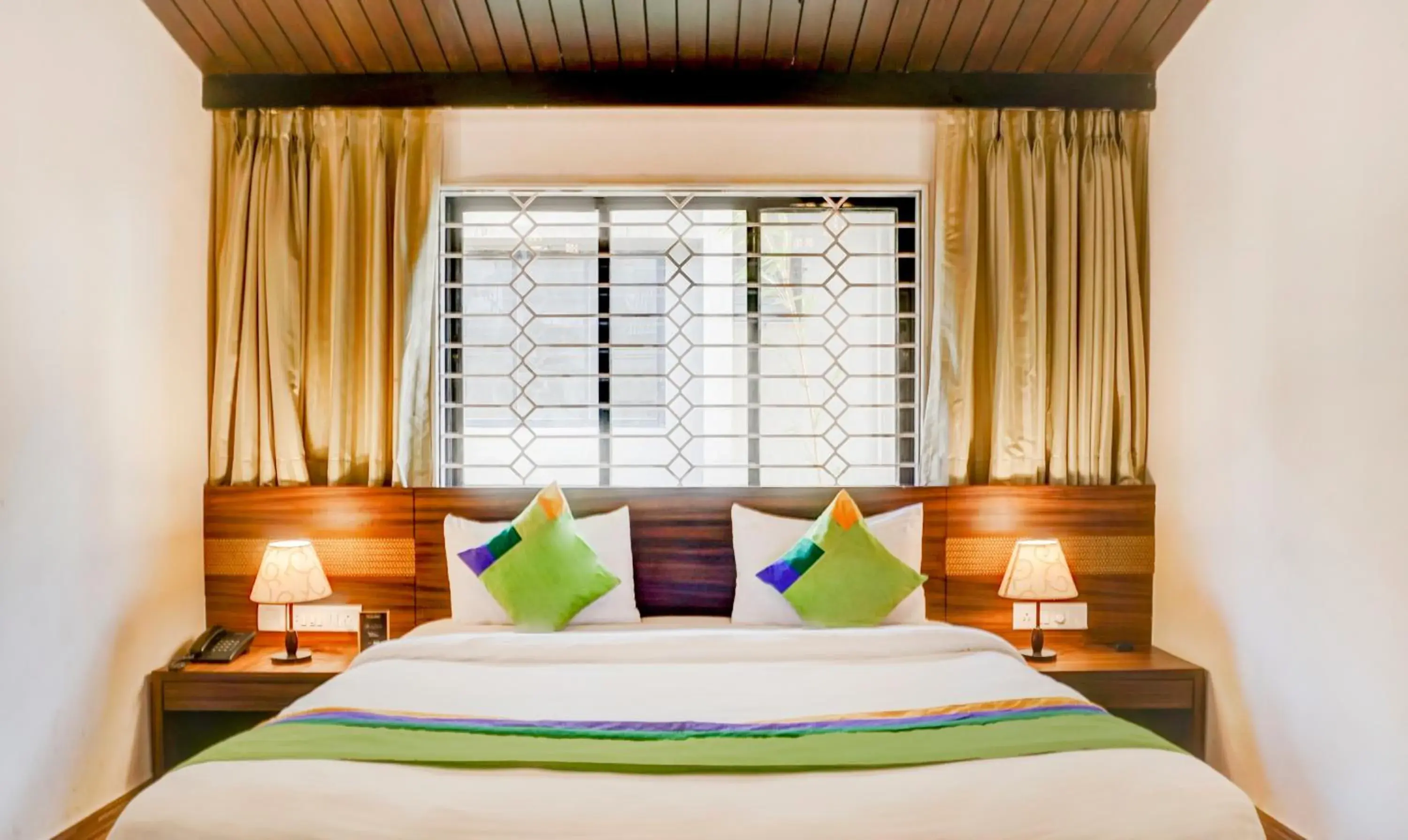 Bedroom, Bed in Treebo Five Elements, Lonavala Bedroom, Bed in Treebo Five Elements, Lonavala