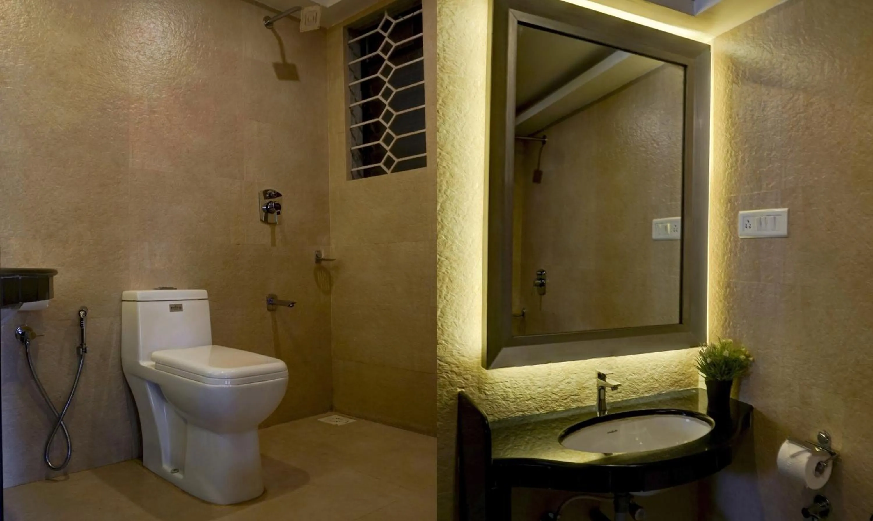 Bathroom in Treebo Five Elements, Lonavala