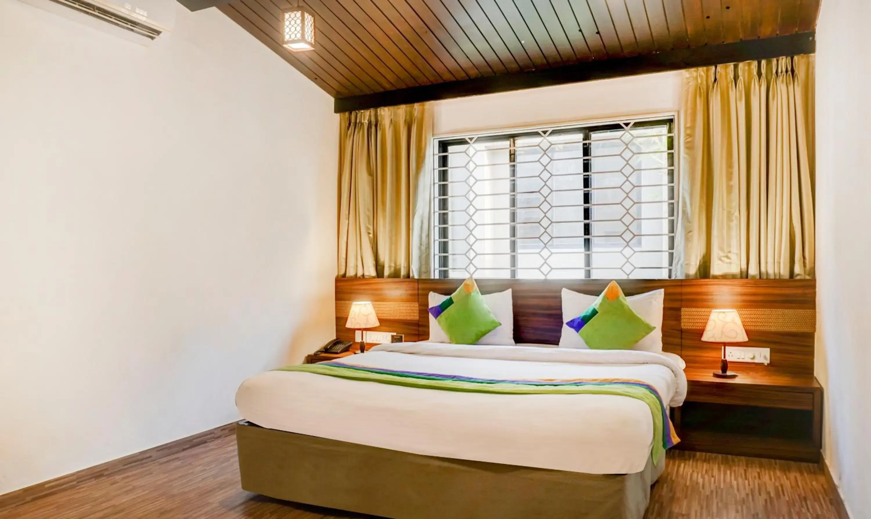Bedroom, Bed in Treebo Five Elements, Lonavala Bedroom, Bed in Treebo Five Elements, Lonavala