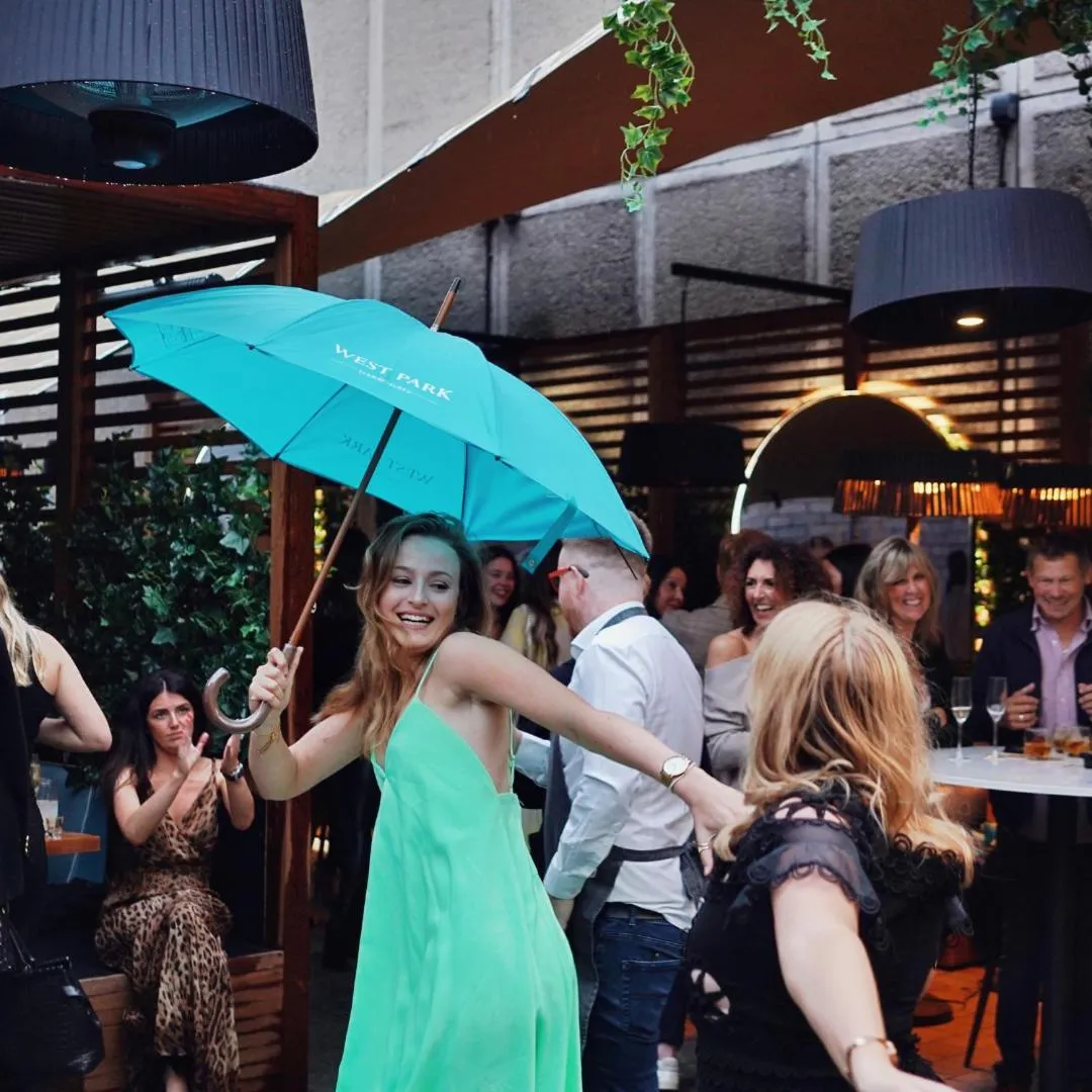 Balcony/Terrace in The West Park Hotel
