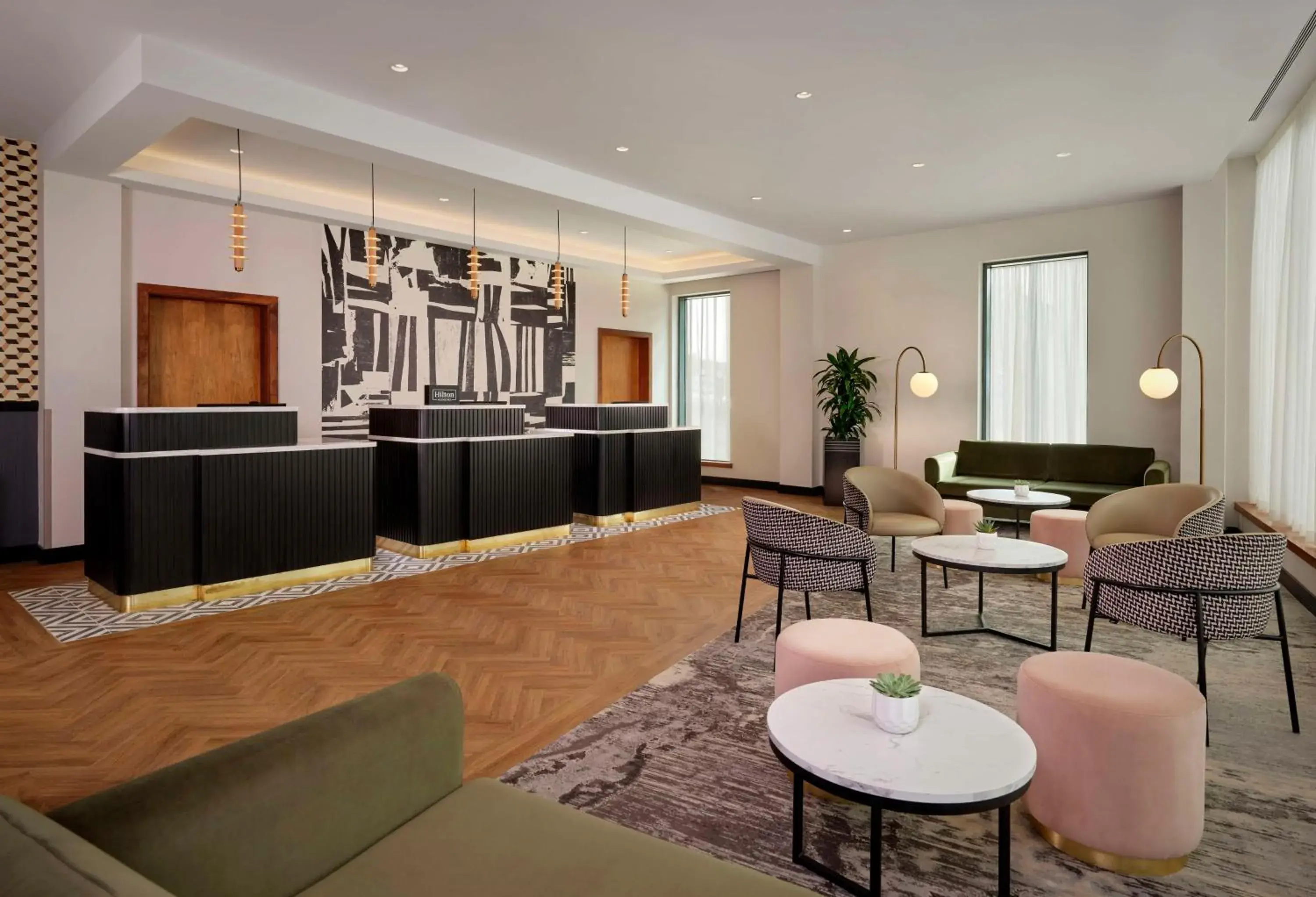 Lobby or reception in Doubletree By Hilton Sheffield City Lobby or reception in Doubletree By Hilton Sheffield City